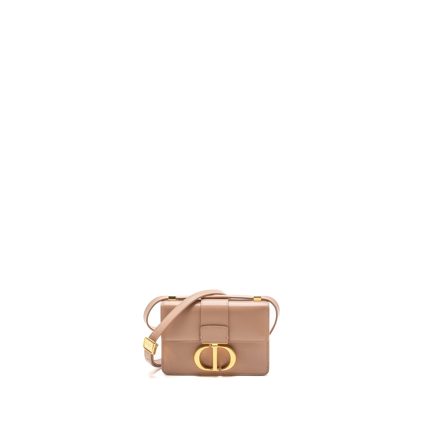 Dior Micro 30 Montaigne Box Purse Calfskin Rose Des Vents