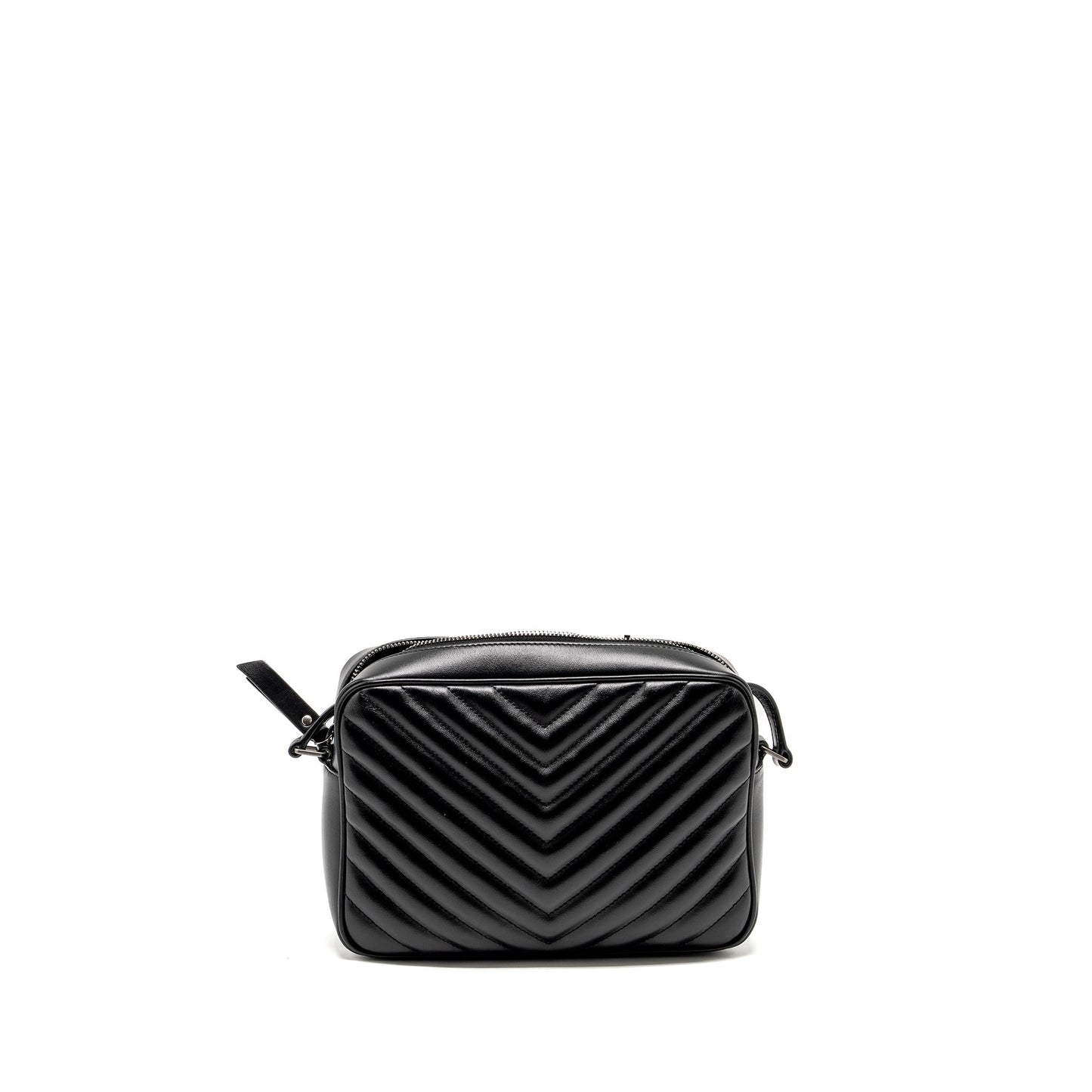Saint Laurent Lou Camera Purse calfskin black ruthenium