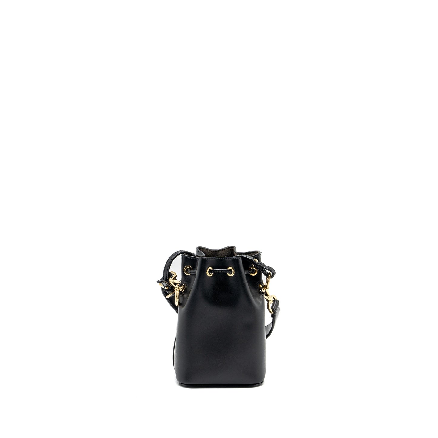 Fendi Mini Mon Tresor bucket Purse calfskin black