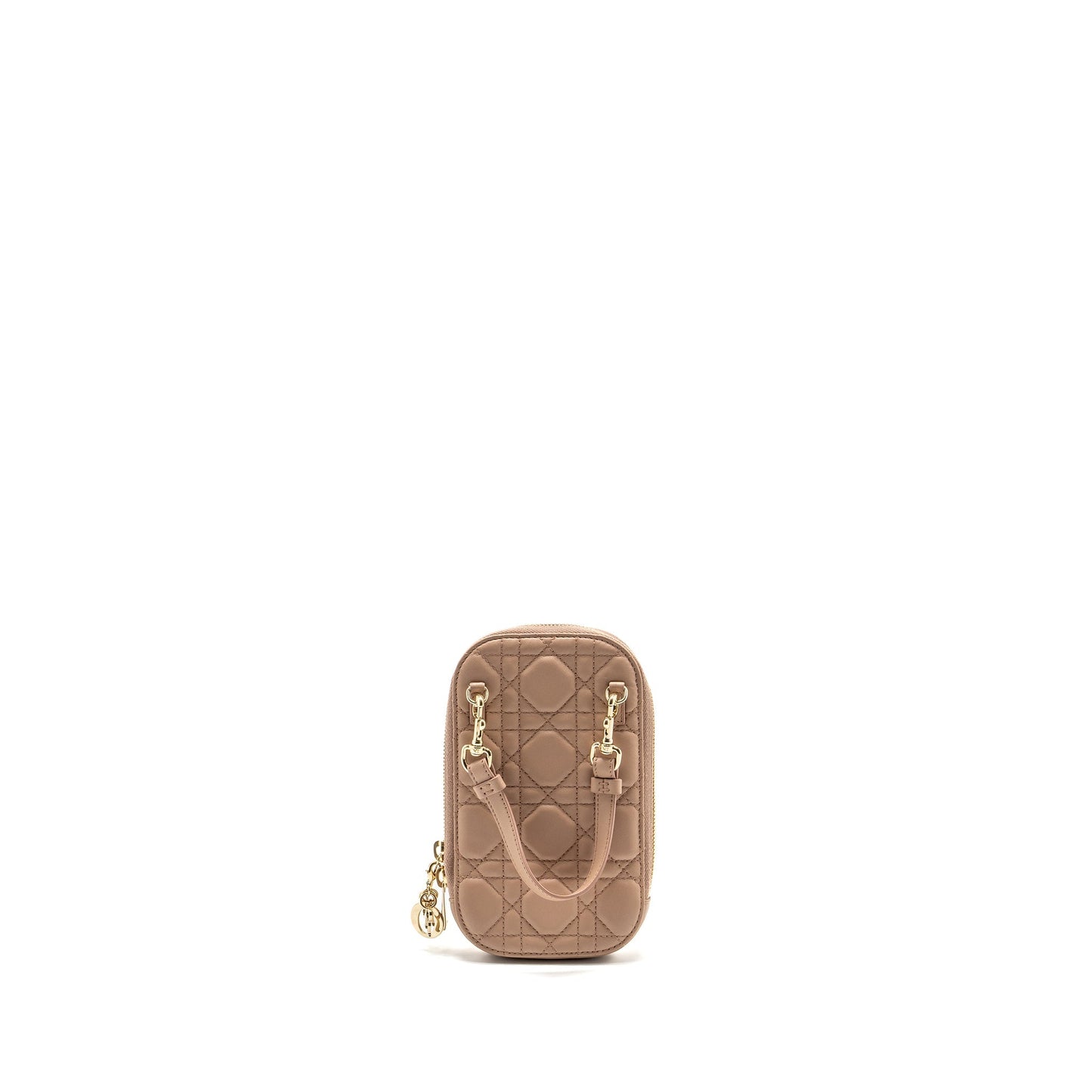 Dior Lady Dior Call'in Dior Phone Holder Lambskin dusty pink