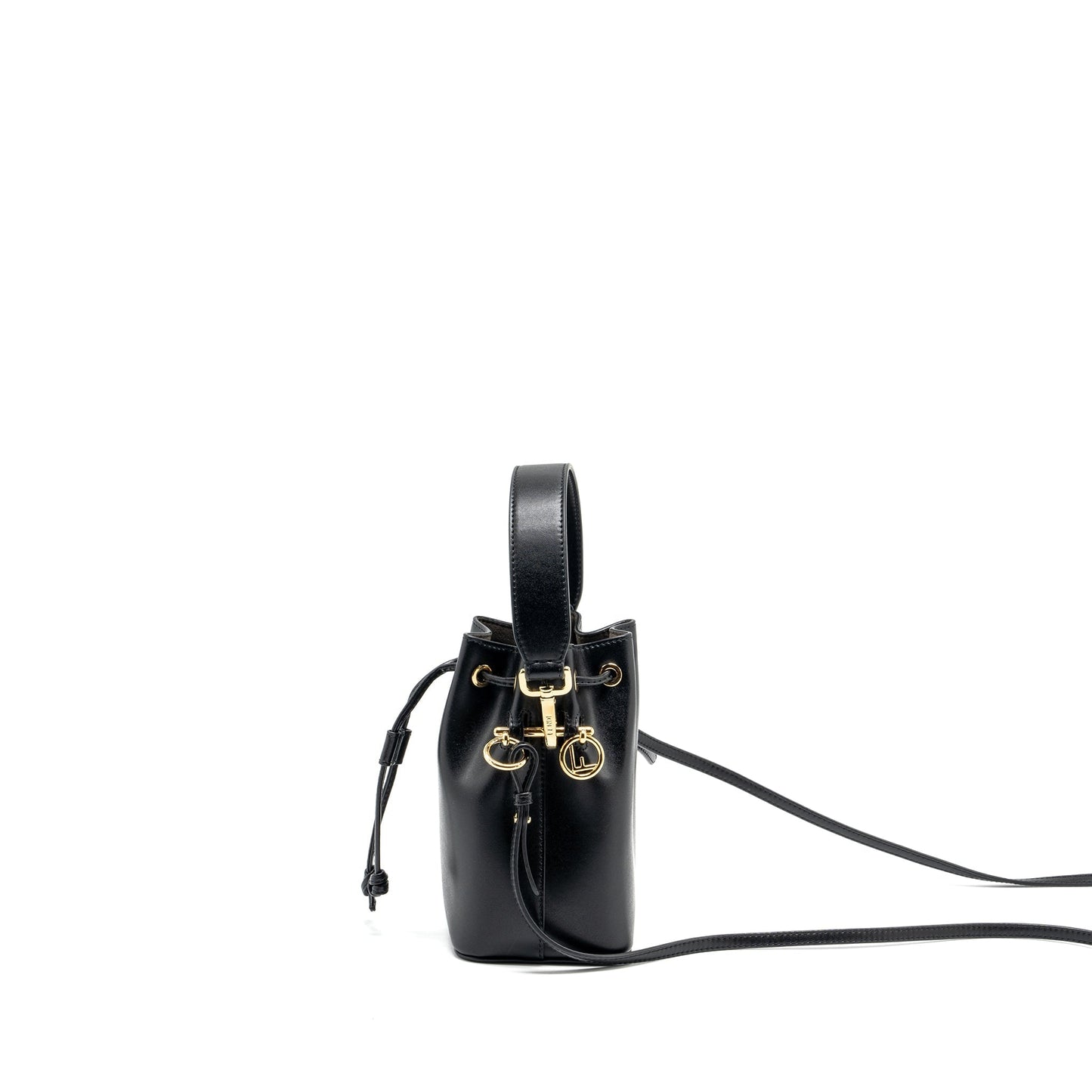 Fendi Mini Mon Tresor bucket Purse calfskin black