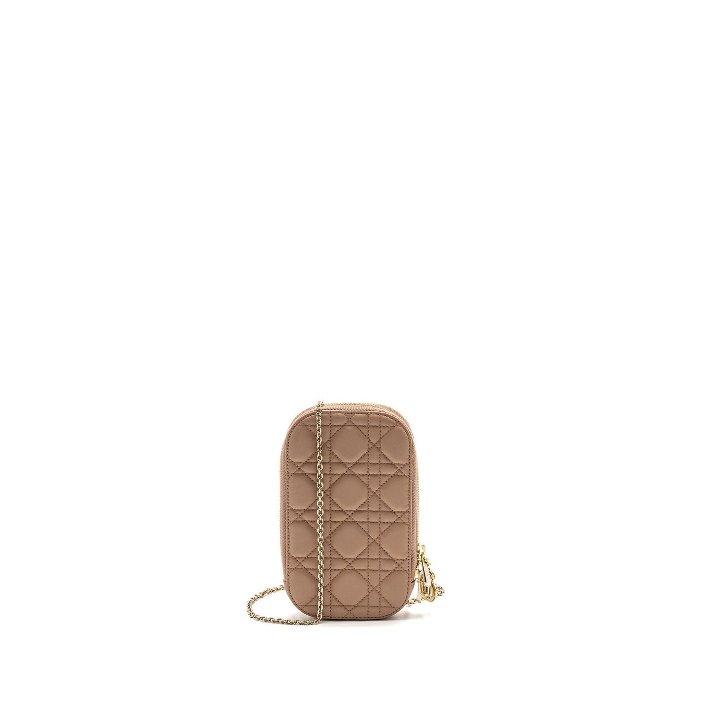 Dior Lady Dior Call'in Dior Phone Holder Lambskin dusty pink