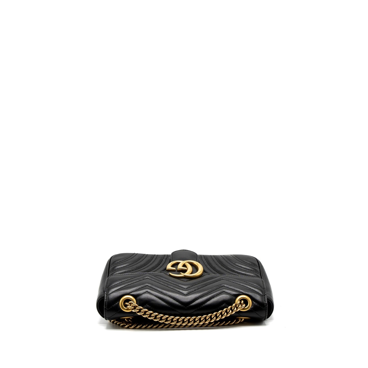 Gucci Small GG Marmont Bag Calfskin Black