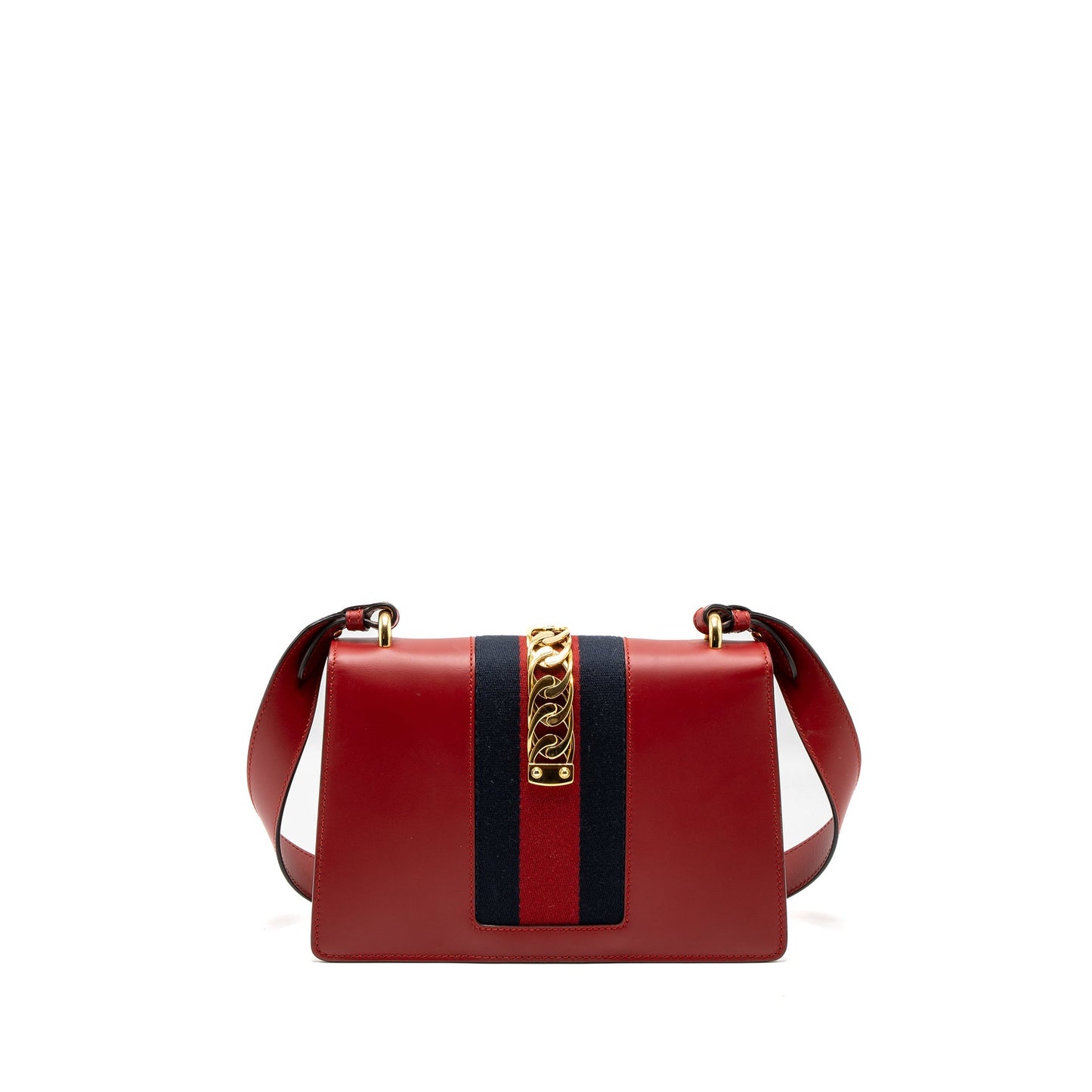 Gucci Small Sylvie Bag Calfskin Red