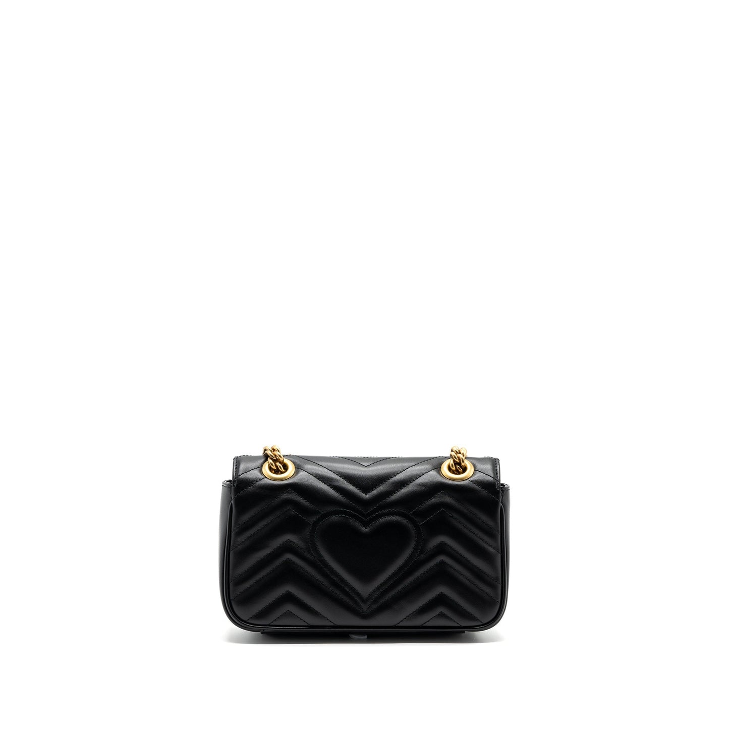 Gucci mini marmont calfskin black