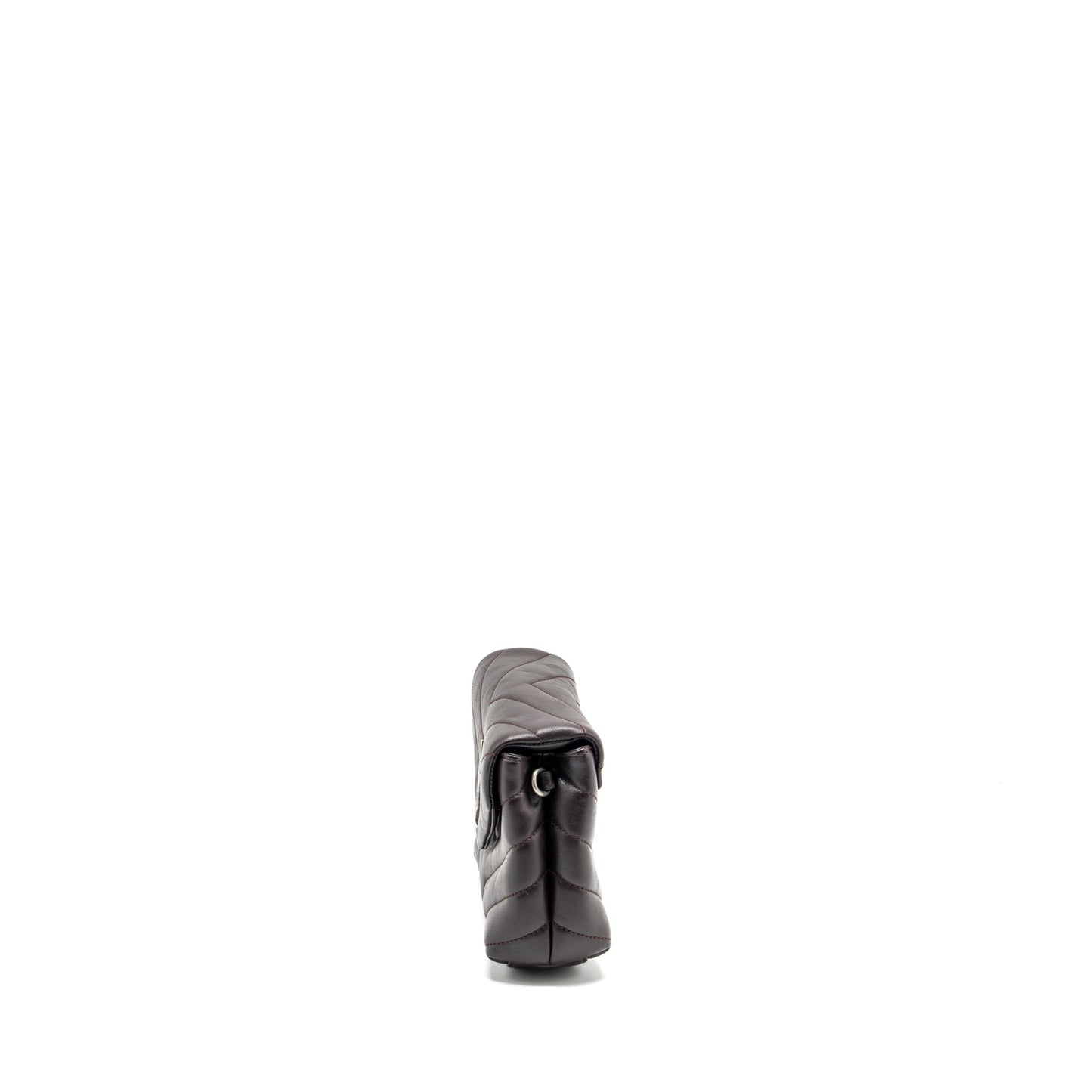 Saint Laurent/ Loulou Toy Strap Purse Calfskin Brown