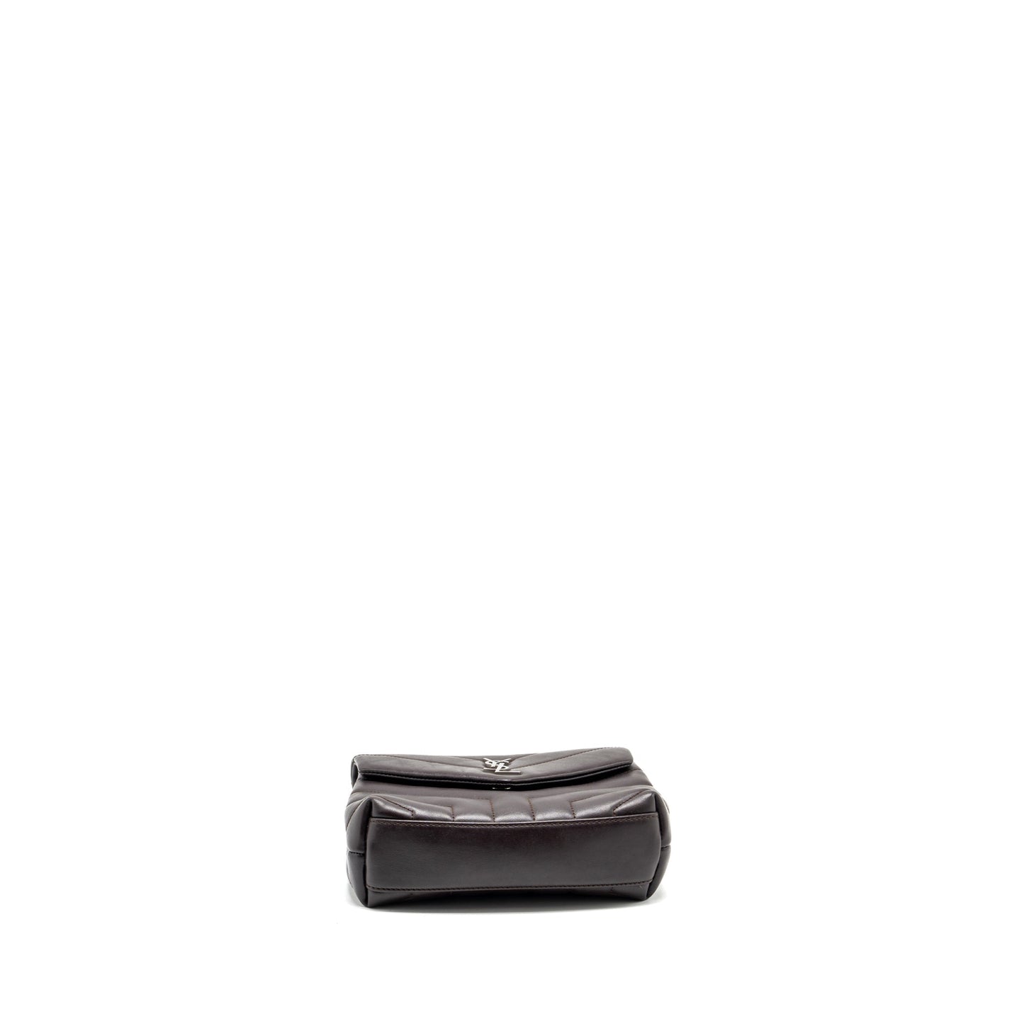 Saint Laurent/ Loulou Toy Strap Purse Calfskin Brown