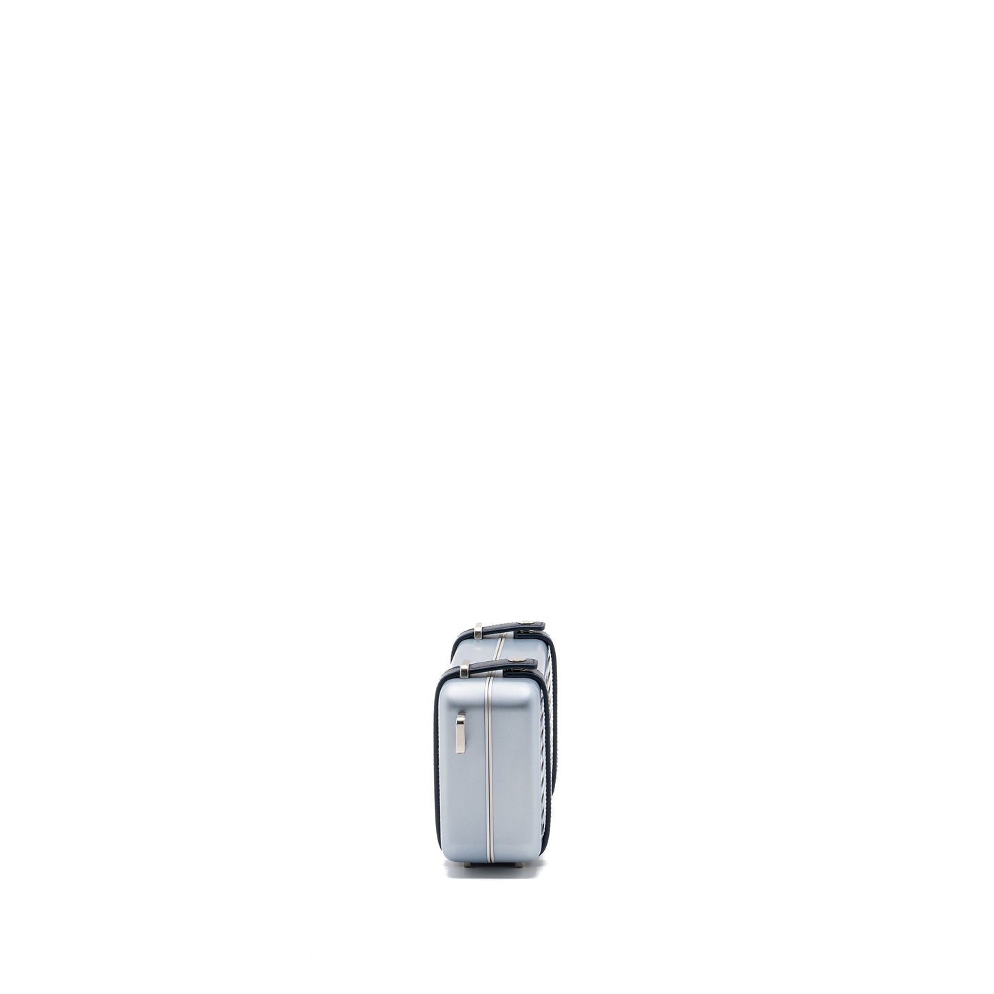 Dior X Rimowa clutch trunk Purse aluminium / calfskin silver / black
