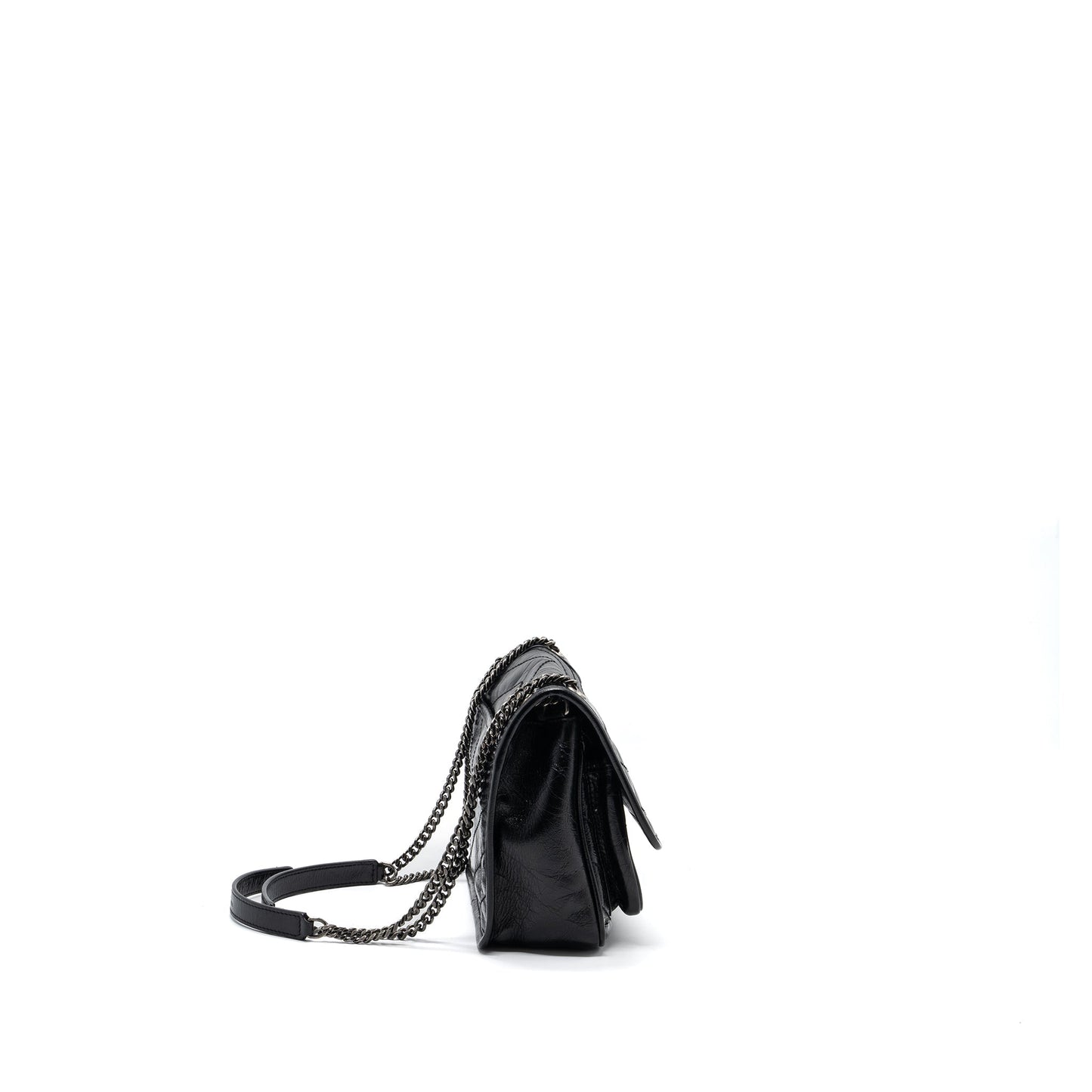 Saint Laurent/ Niki Baby Purse   Calfskin Black ruthenium hardware