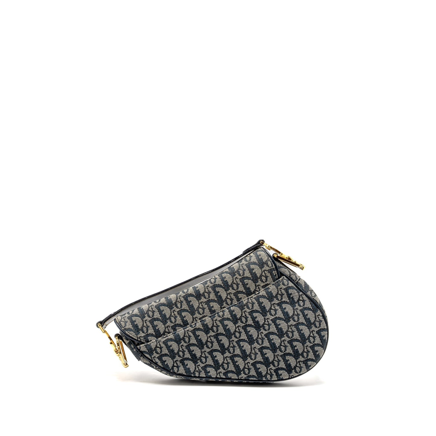 Dior   Saddle Purse Canvas / Leather Blue/Multicolour