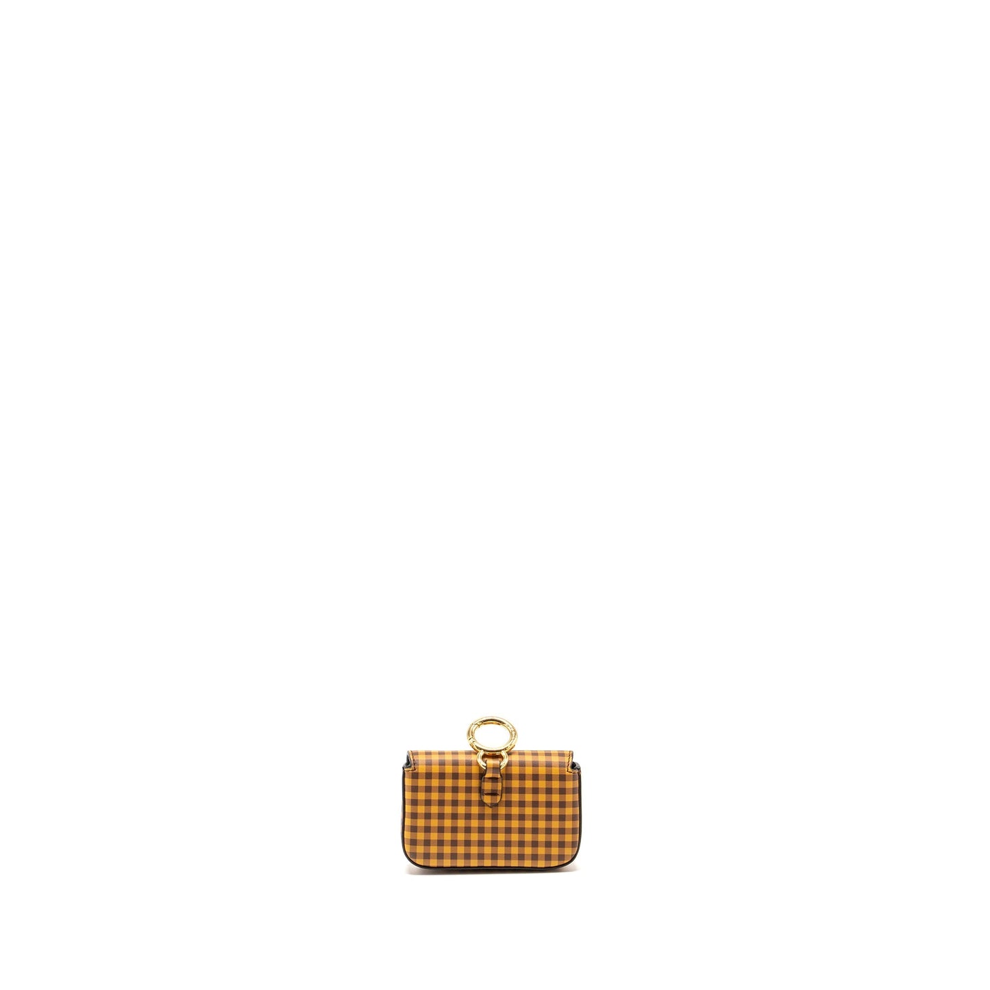 Fendi nano baguette Purse charm leather yellow/multicolour