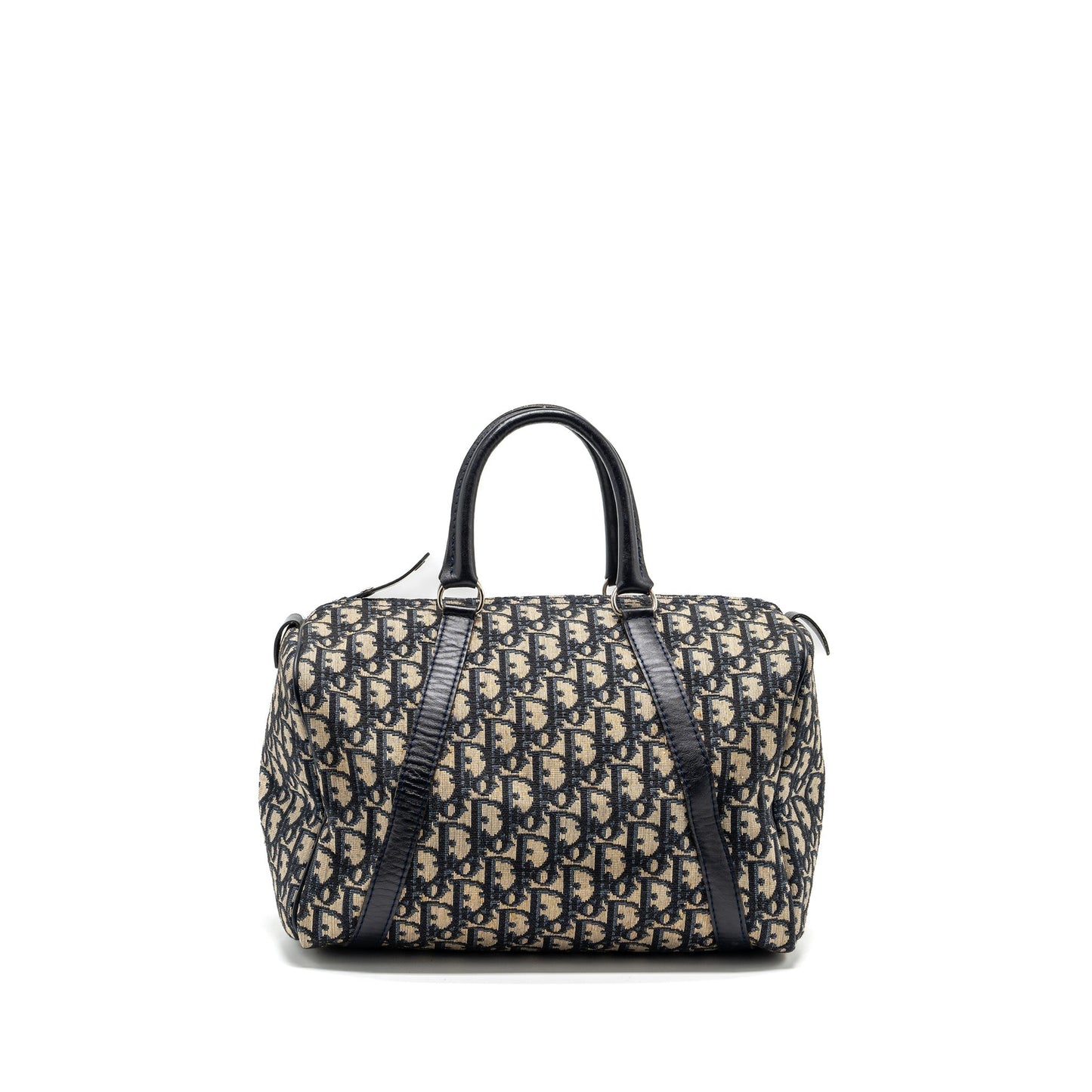 Dior   bowling Purse blue oblique canvas