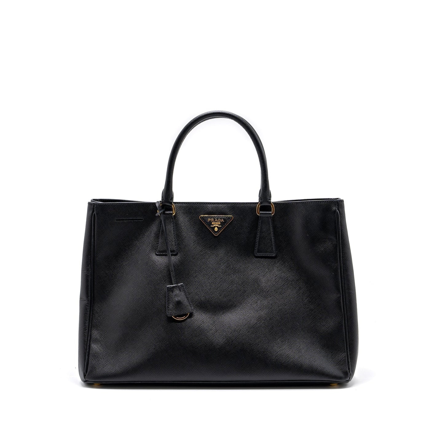 Prada large tote Purse saffiano calfskin black