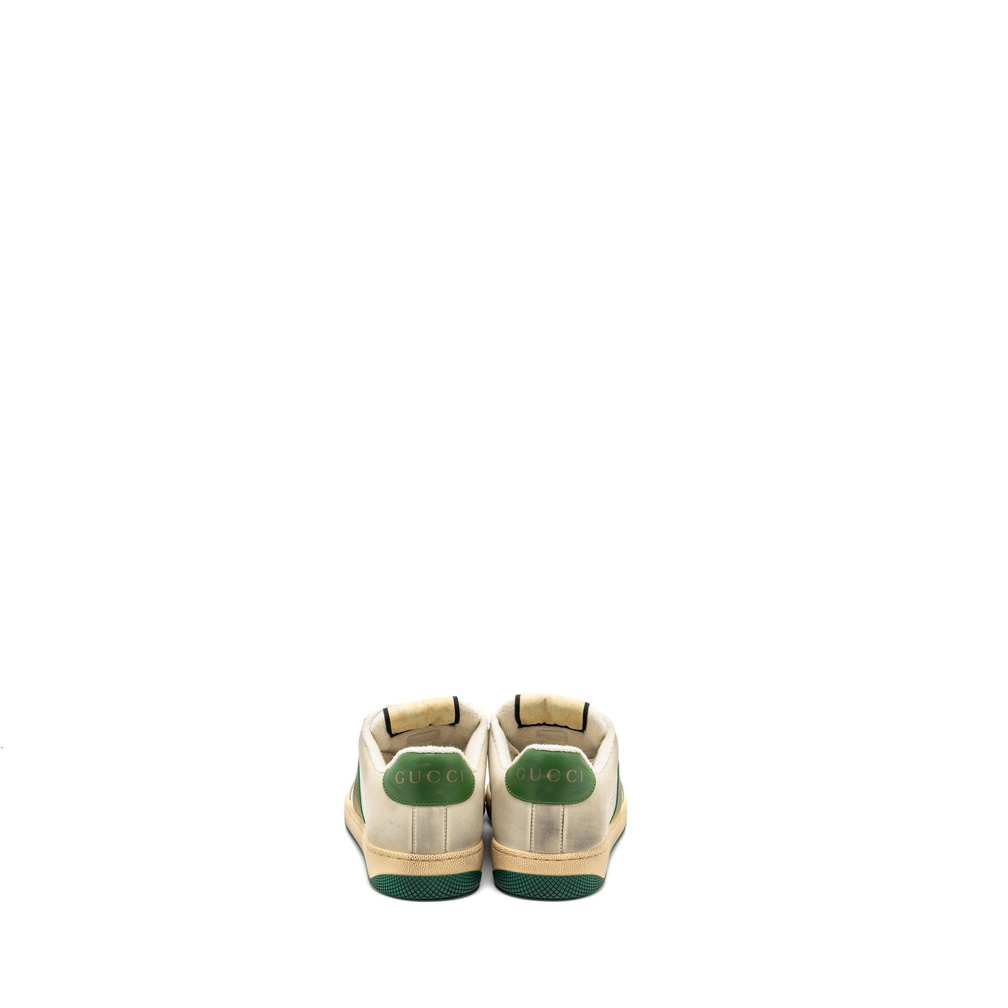 Gucci size 38 women?s Screener Leather Trainer / sneakers multicolour