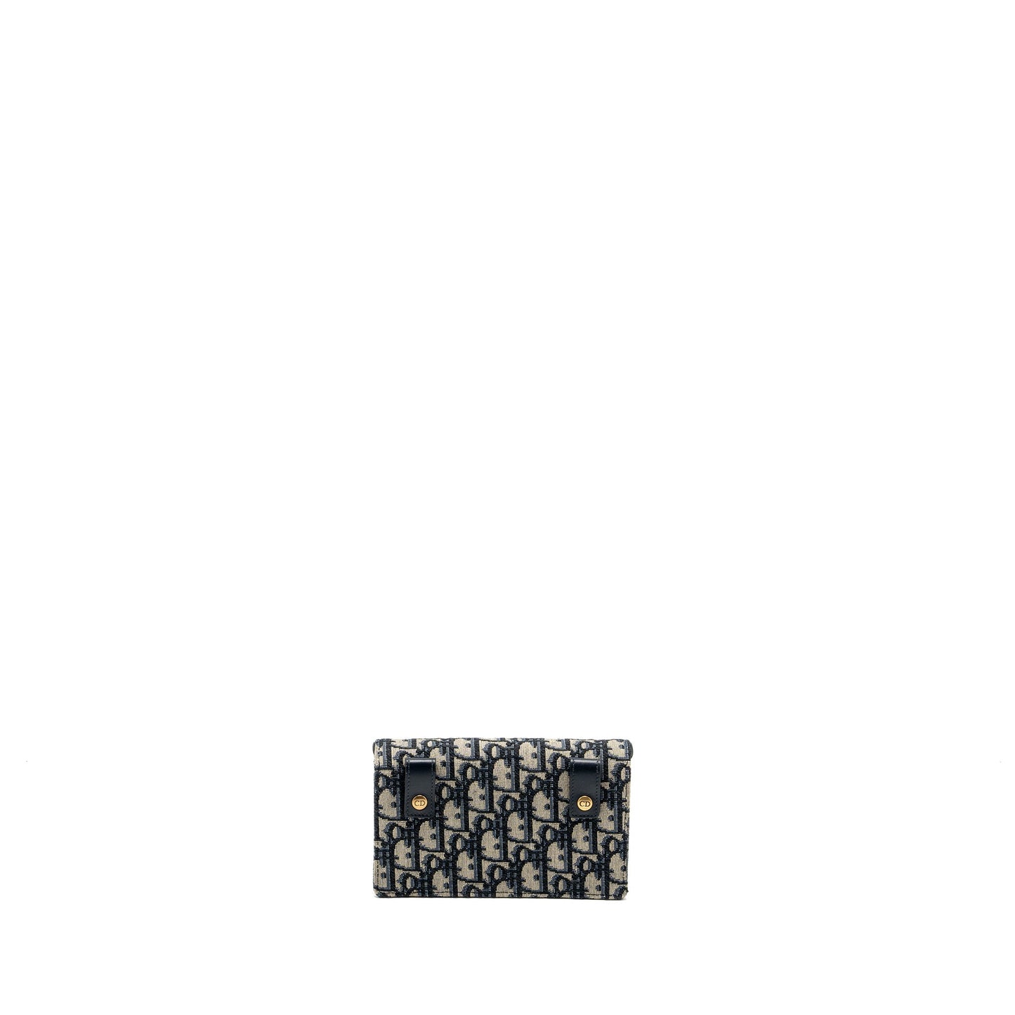Dior Saddle belt pouch Oblique Jacquard blue