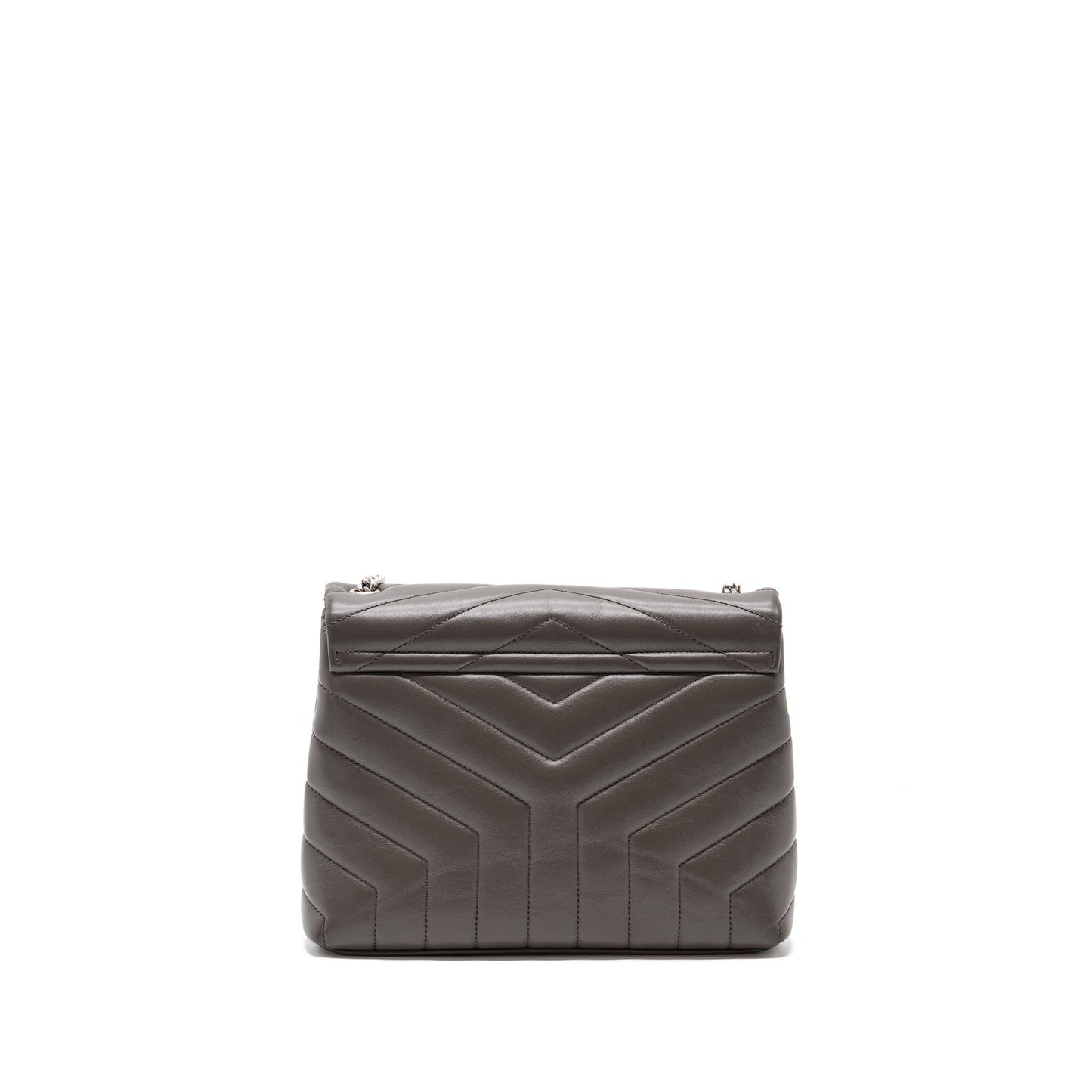 Saint Laurent/ Small Lou Lou Purse Calfskin Dark Grey