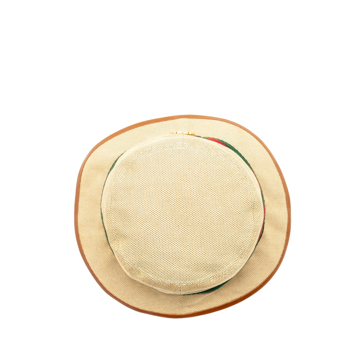 Gucci Size M Bucket Hat Canvas Brown