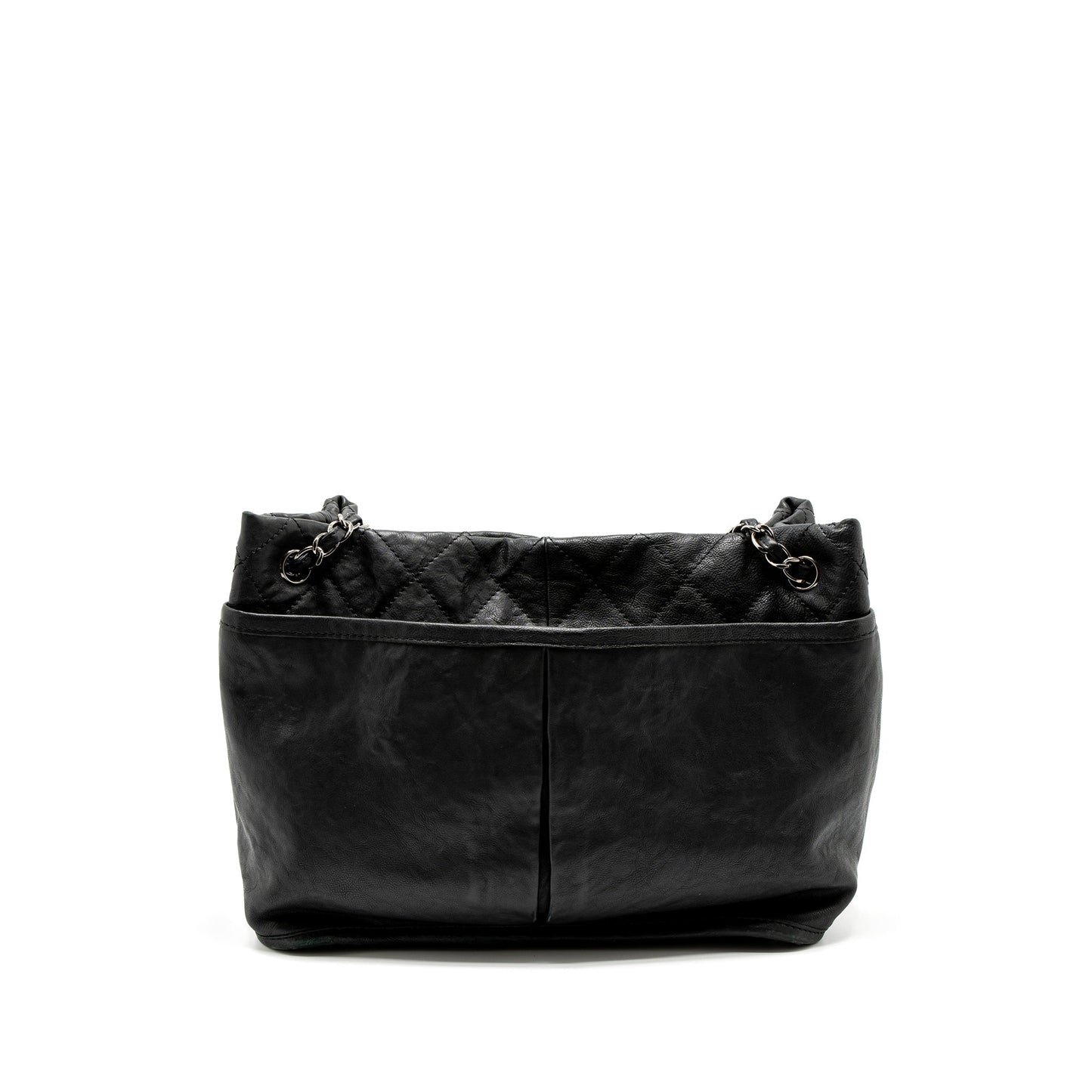 Chanel Tote Bag Calfskin Black SHW