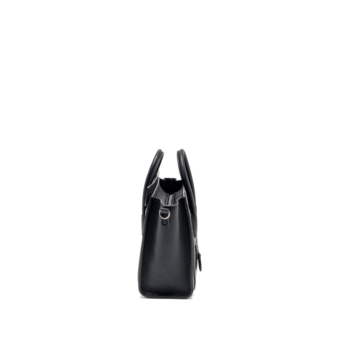 Celine nano luggage Purse calfskin black