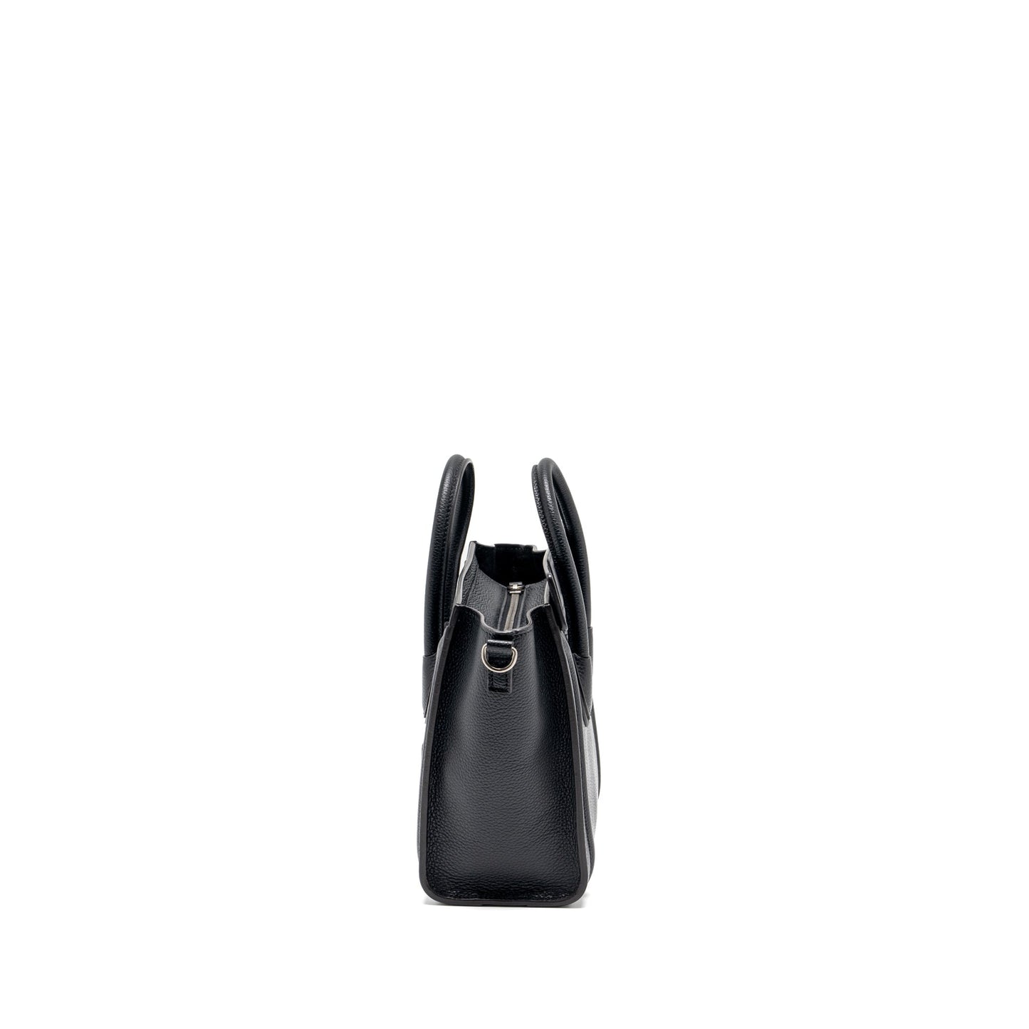 Celine nano luggage Purse calfskin black