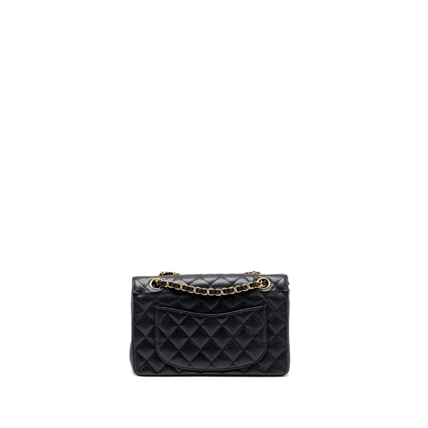Chanel   small Classic double flap bag caviar black GHW