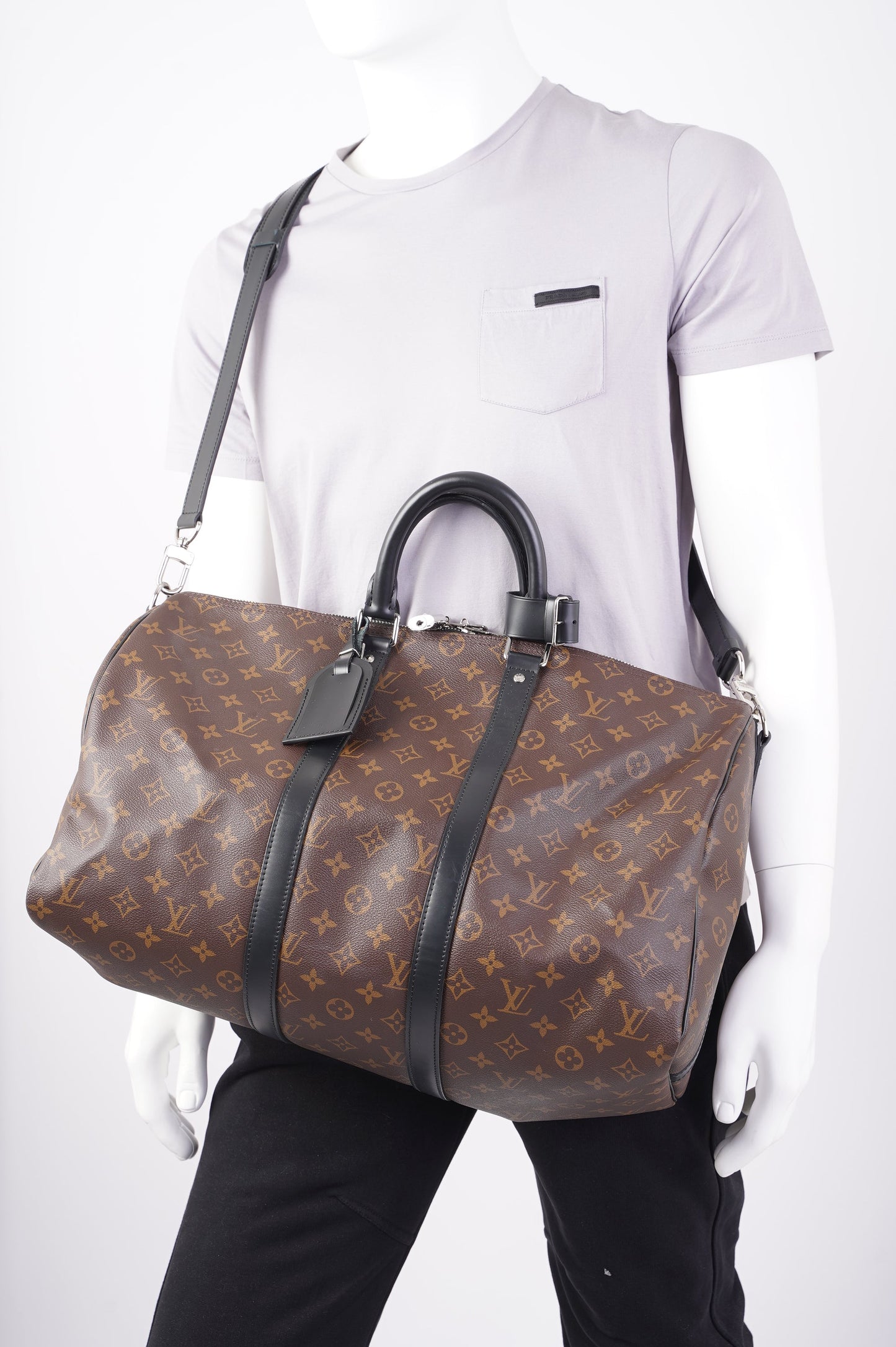 Louis Vuitton Mens Keepall Monogram Canvas 45