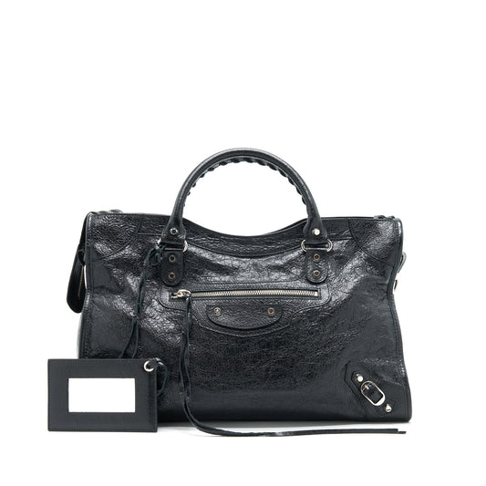 Balenciaga Giant City Purse Black