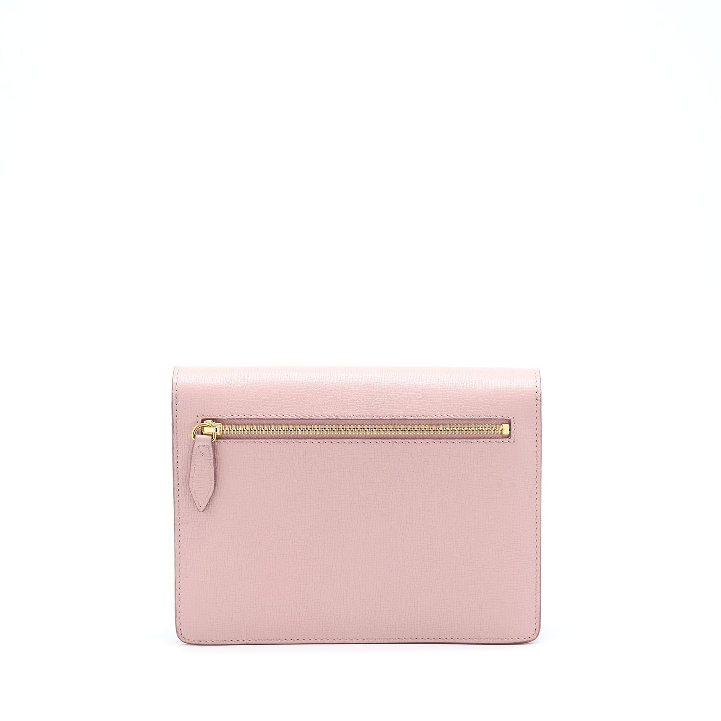 Burberry Small Leather And Ho  Check Crossbody Bag Pale Orchid