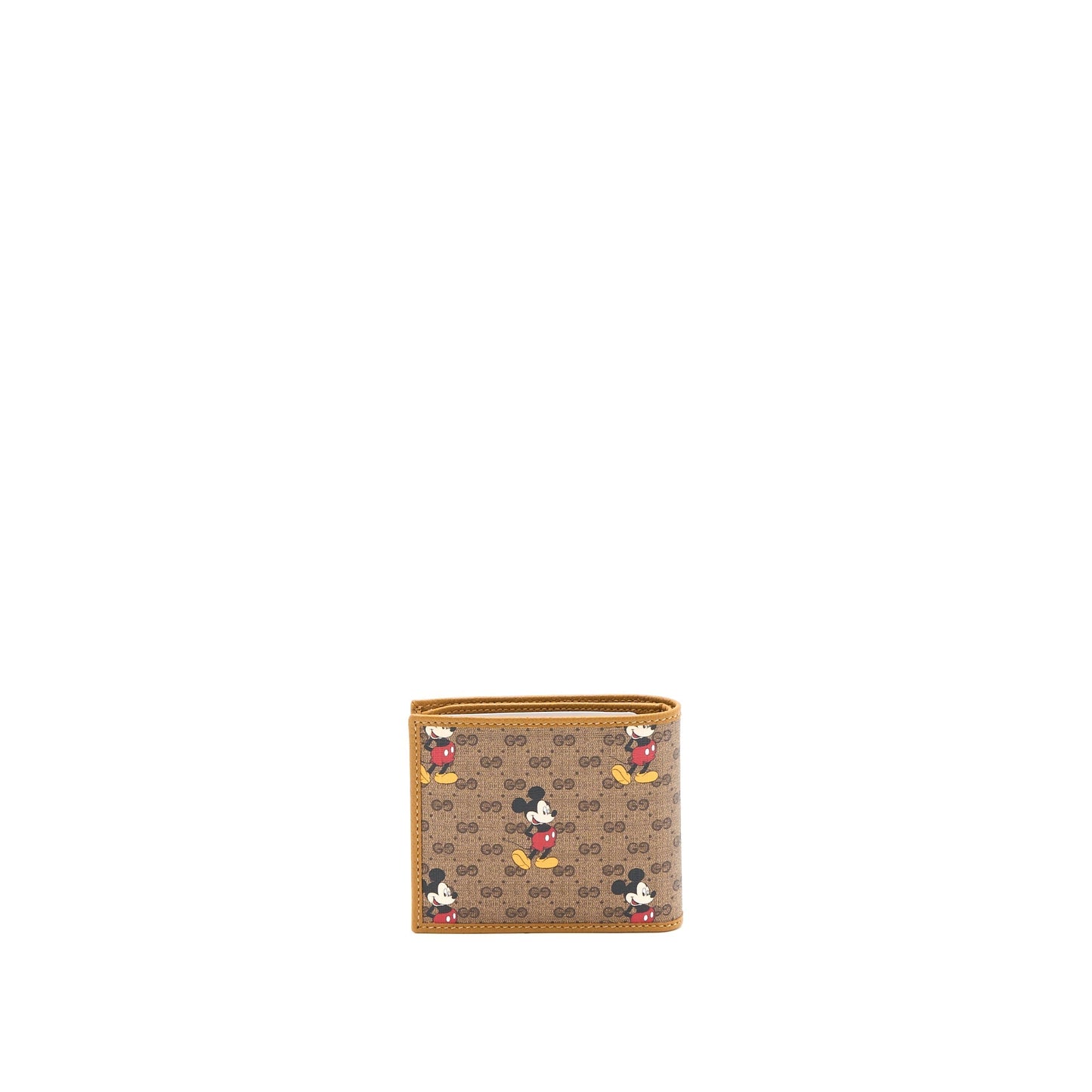 Gucci x Disney Mickey Mo  Wallet Mini GG Supreme Beige