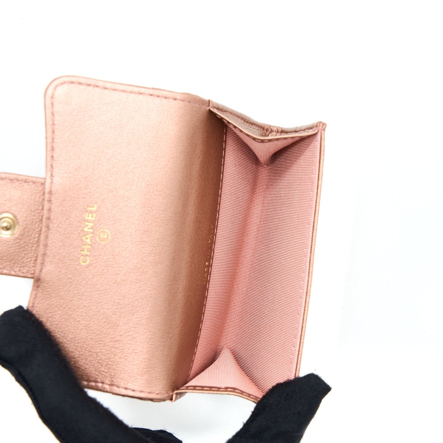 Chanel 2.55 Reissue Flap  Holder Metallic Grained Calfskin Rose Gold RGHW
