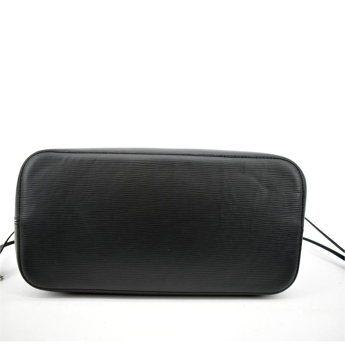 LOUIS VUITTON Neverfull Epi Leather Tote Shoulder Bag Black