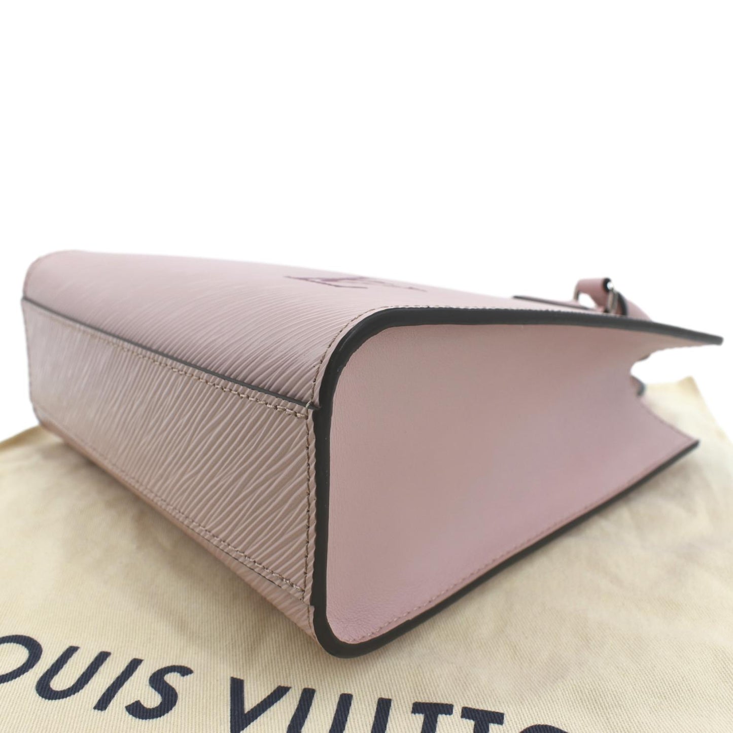LOUIS VUITTON Sac Plat BB Epi Leather Crossbody Bag Rose Ballerine