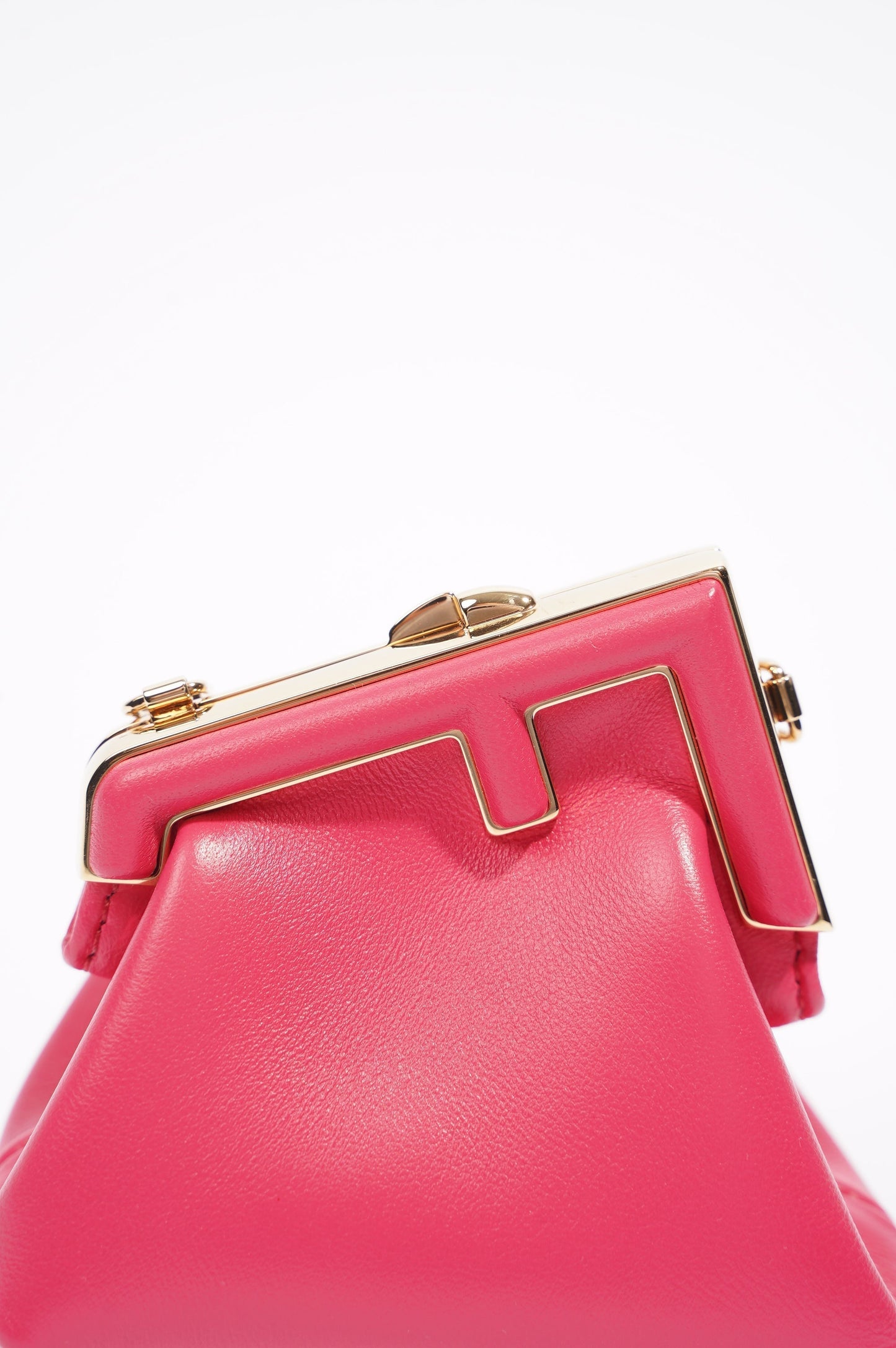 Fendi Fendi First Charm Pink Leather Nano