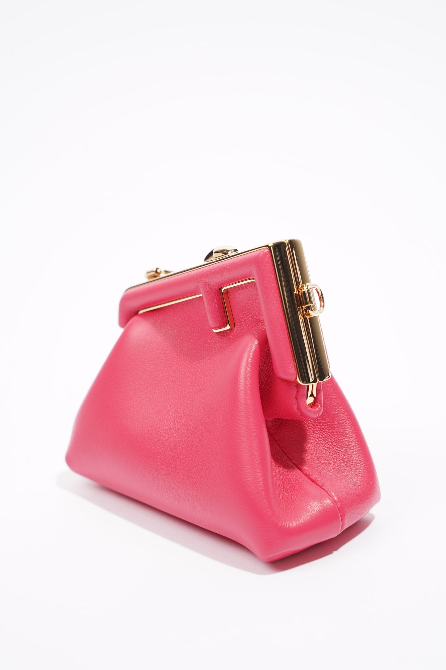 Fendi Fendi First Charm Pink Leather Nano