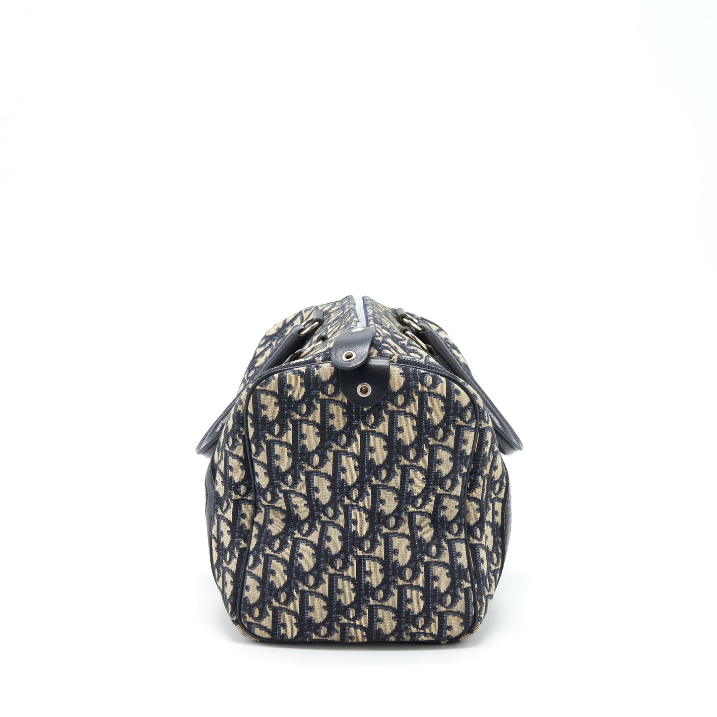 Dior   Speedy Purse Blue Oblique Canvas