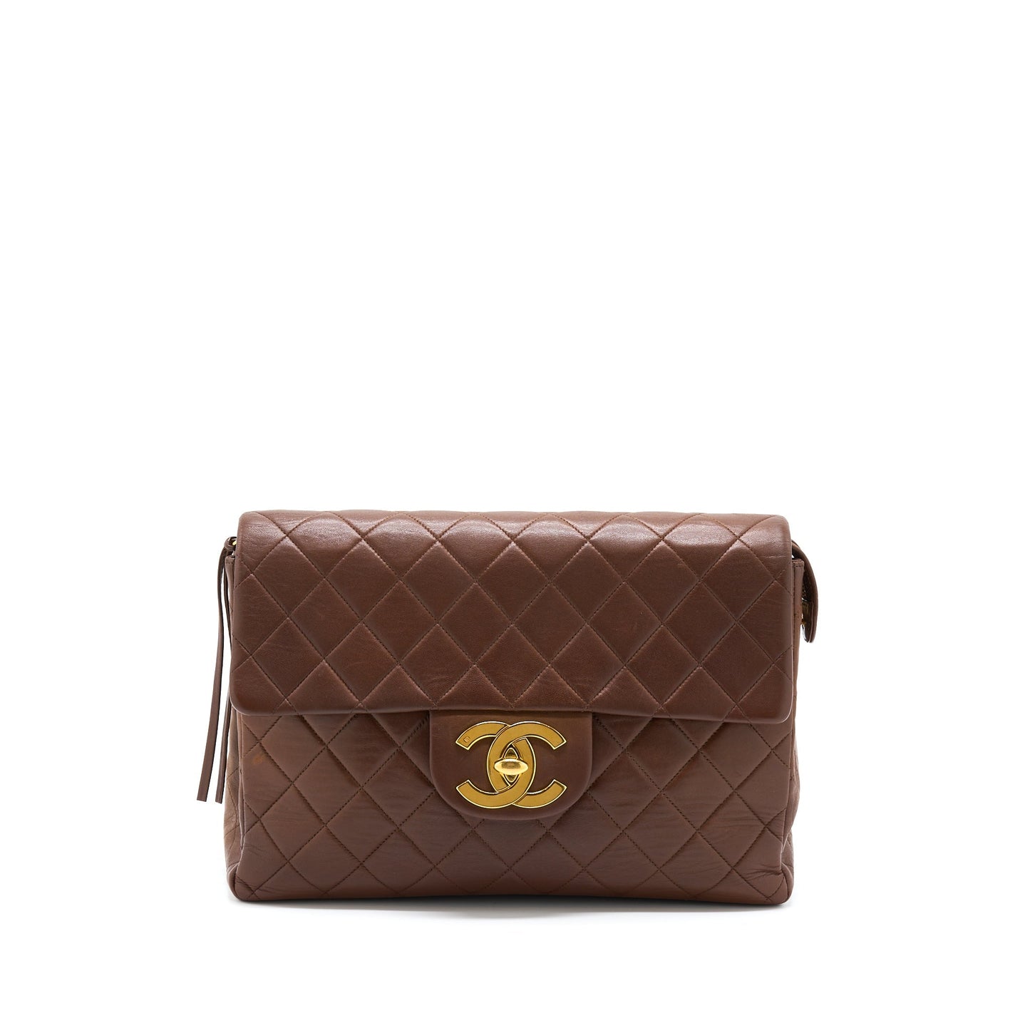 Chanel   Classic Timeless Backpack Lambskin Brown GHW