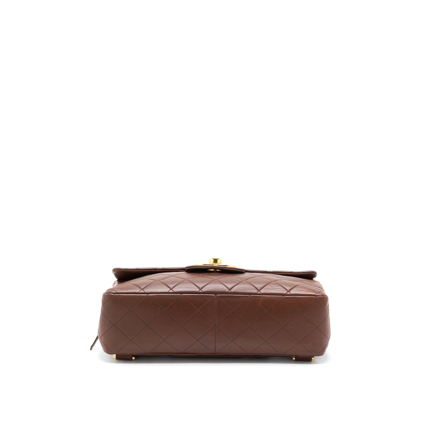 Chanel   Classic Timeless Backpack Lambskin Brown GHW