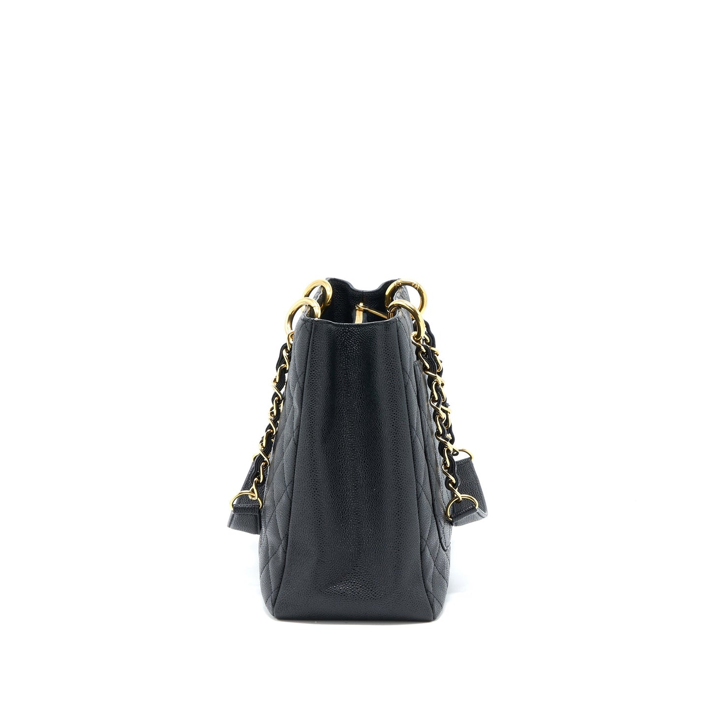 Chanel Grand Shopping Tote Bag Caviar Black GHW