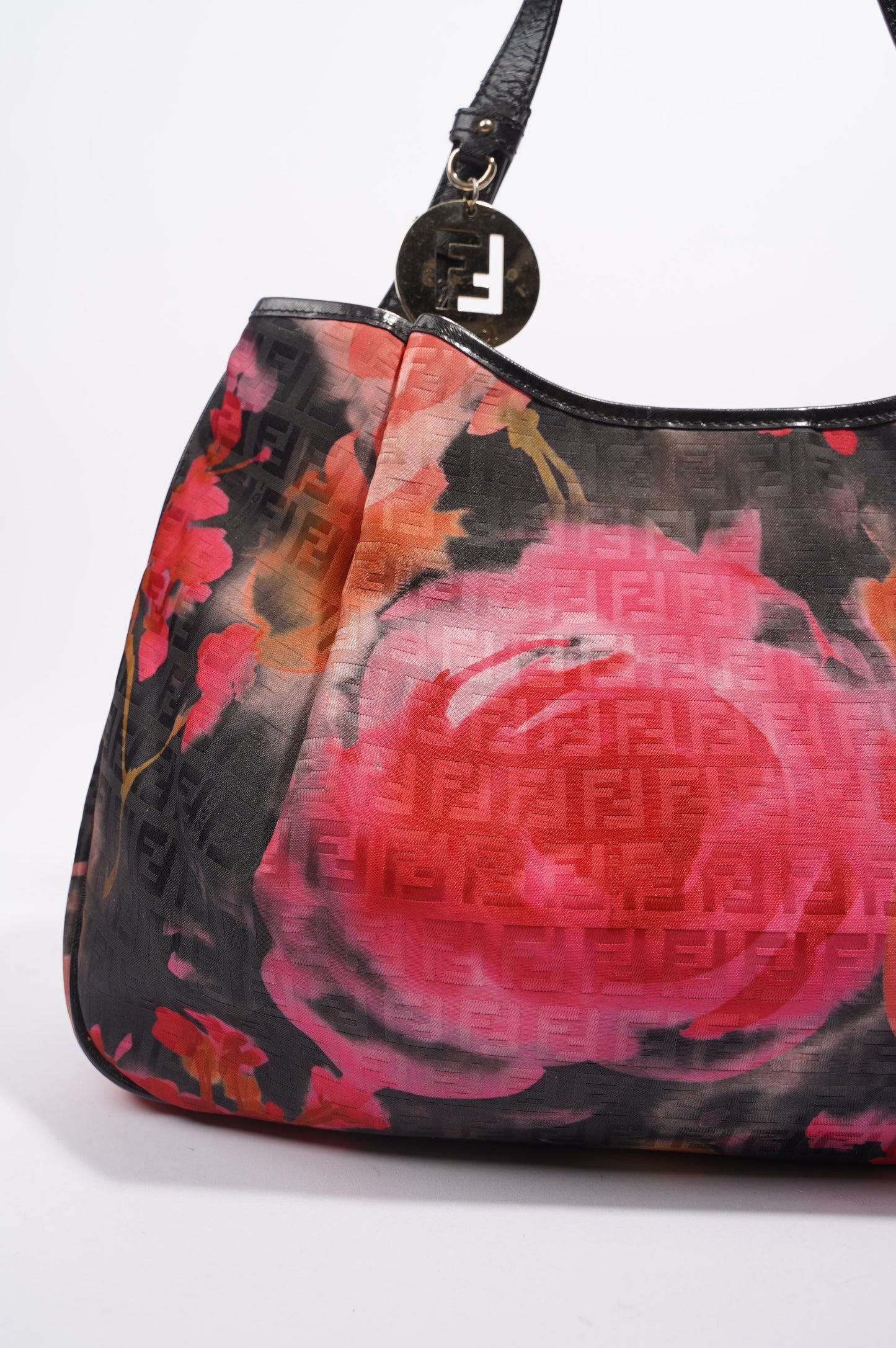 Fendi Womens Hobo Bag Multicolour