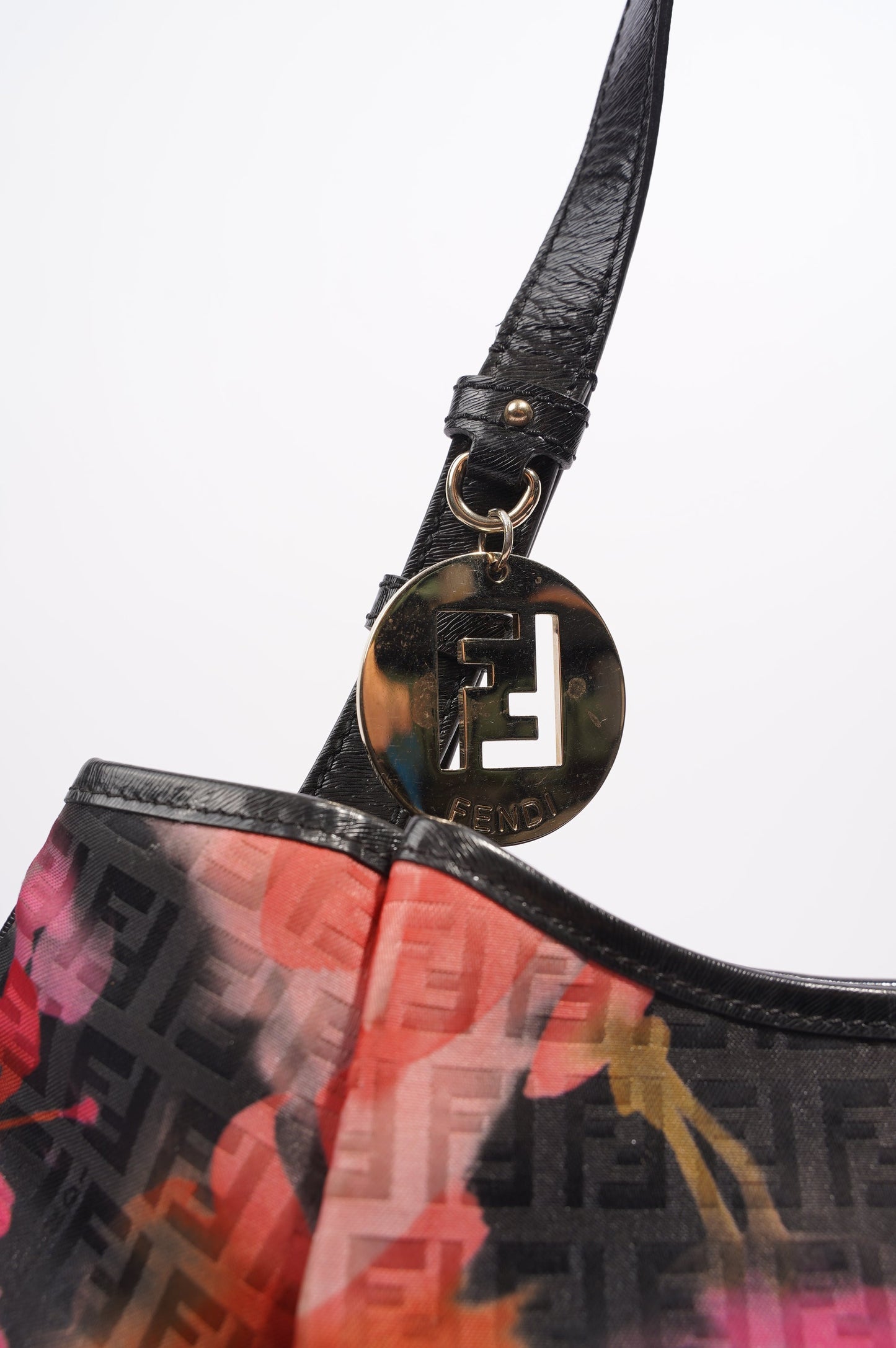 Fendi Womens Hobo Bag Multicolour