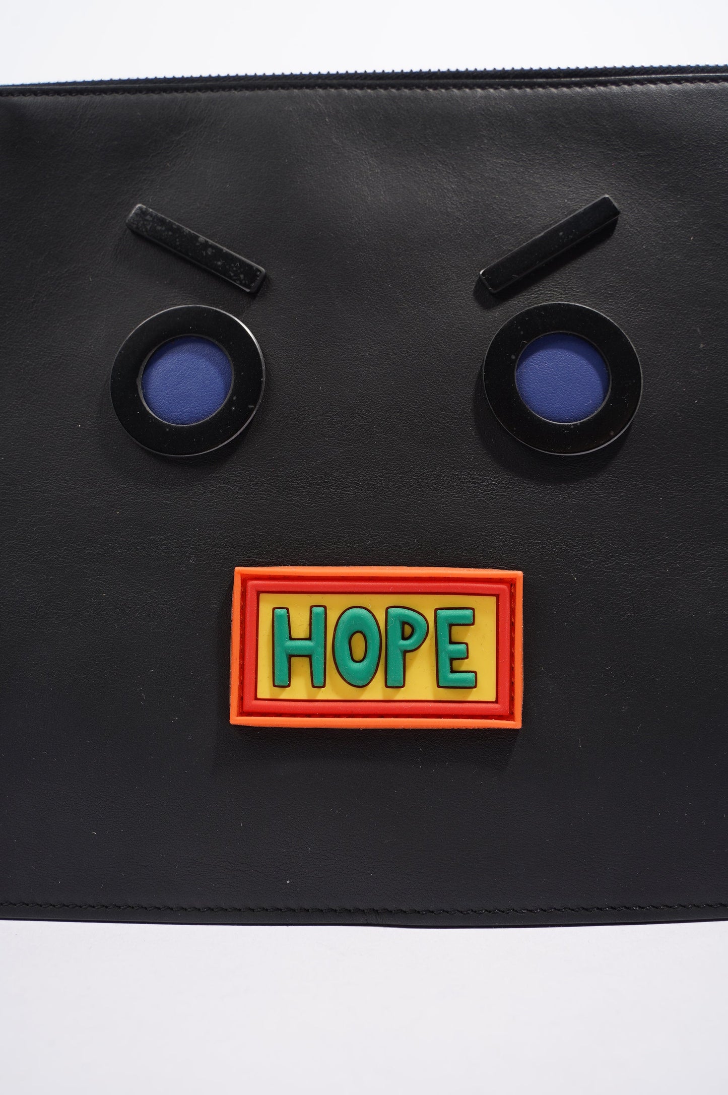 Fendi Womens Hope Pochette Black