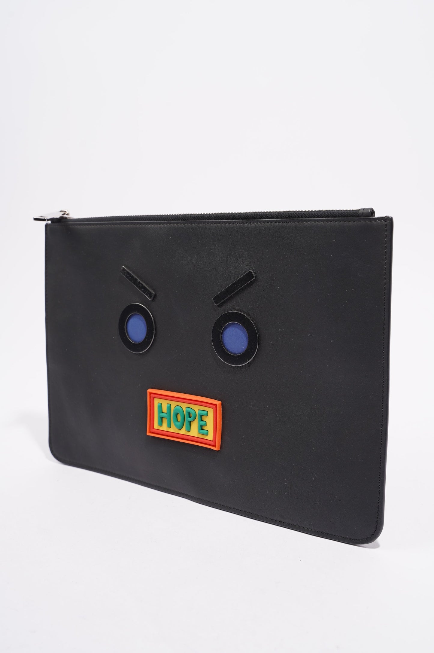 Fendi Womens Hope Pochette Black