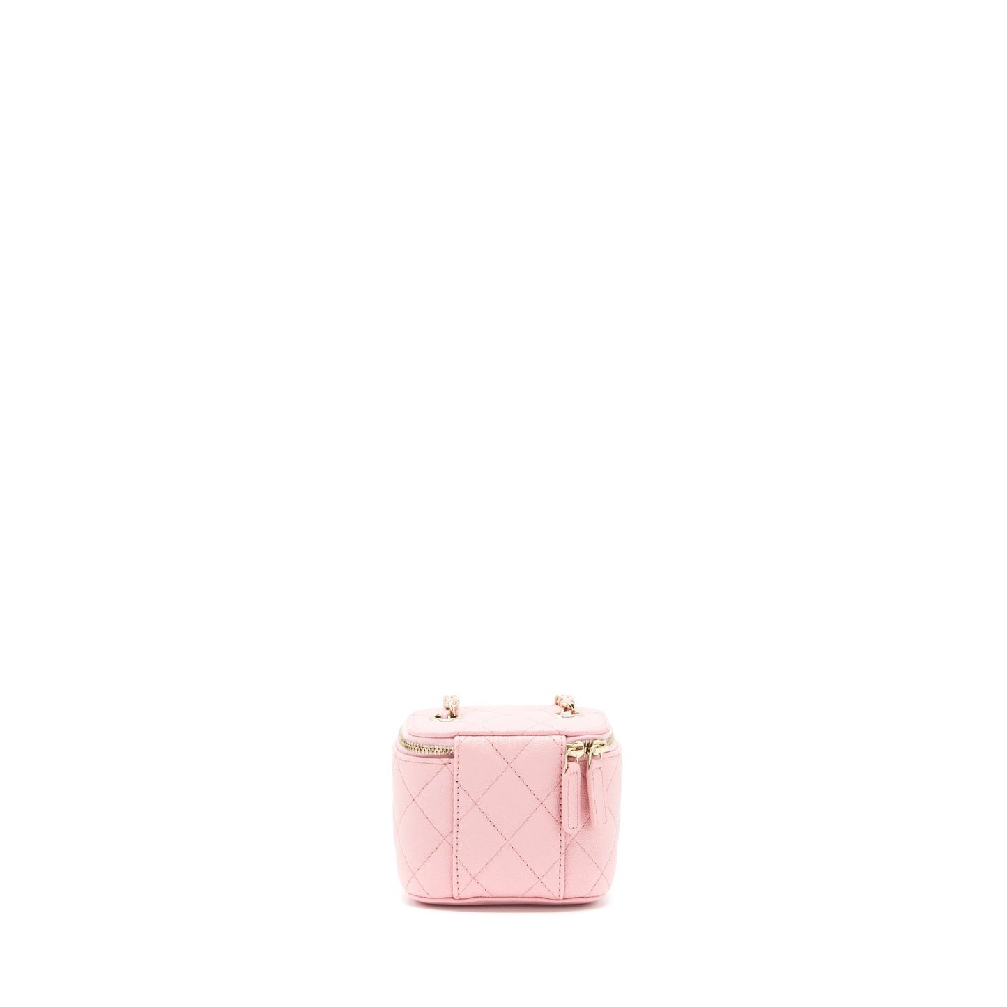 Chanel 22C Mini Vanity With Chain Caviar Pink LGHW