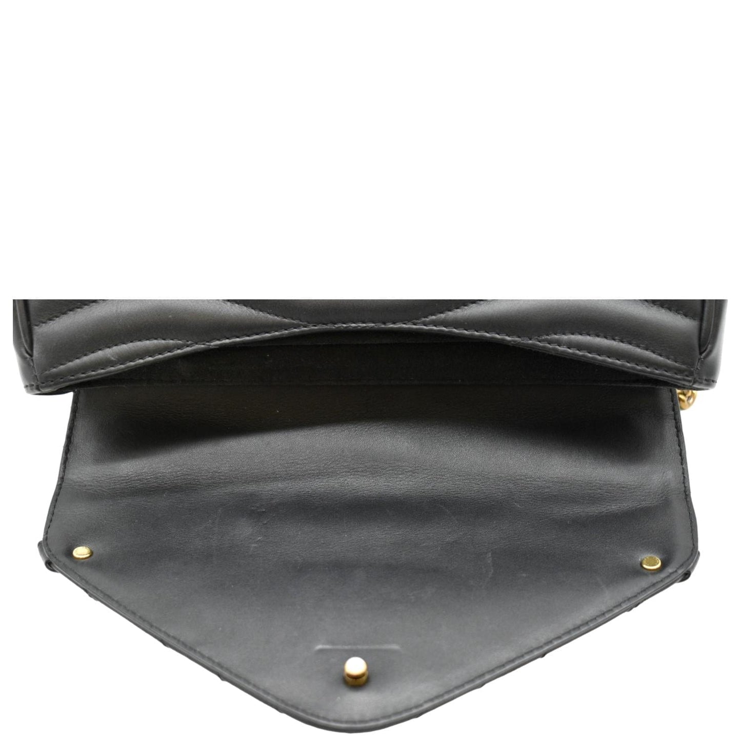 LOUIS VUITTON New Wave Chain MM Calfskin Leather Shoulder Bag Black
