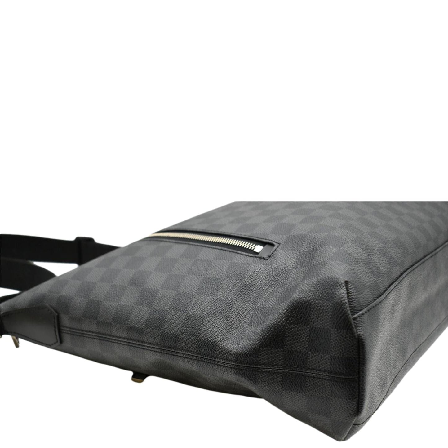 LOUIS VUITTON Mick Damier Graphite Messenger Crossbody Bag Black