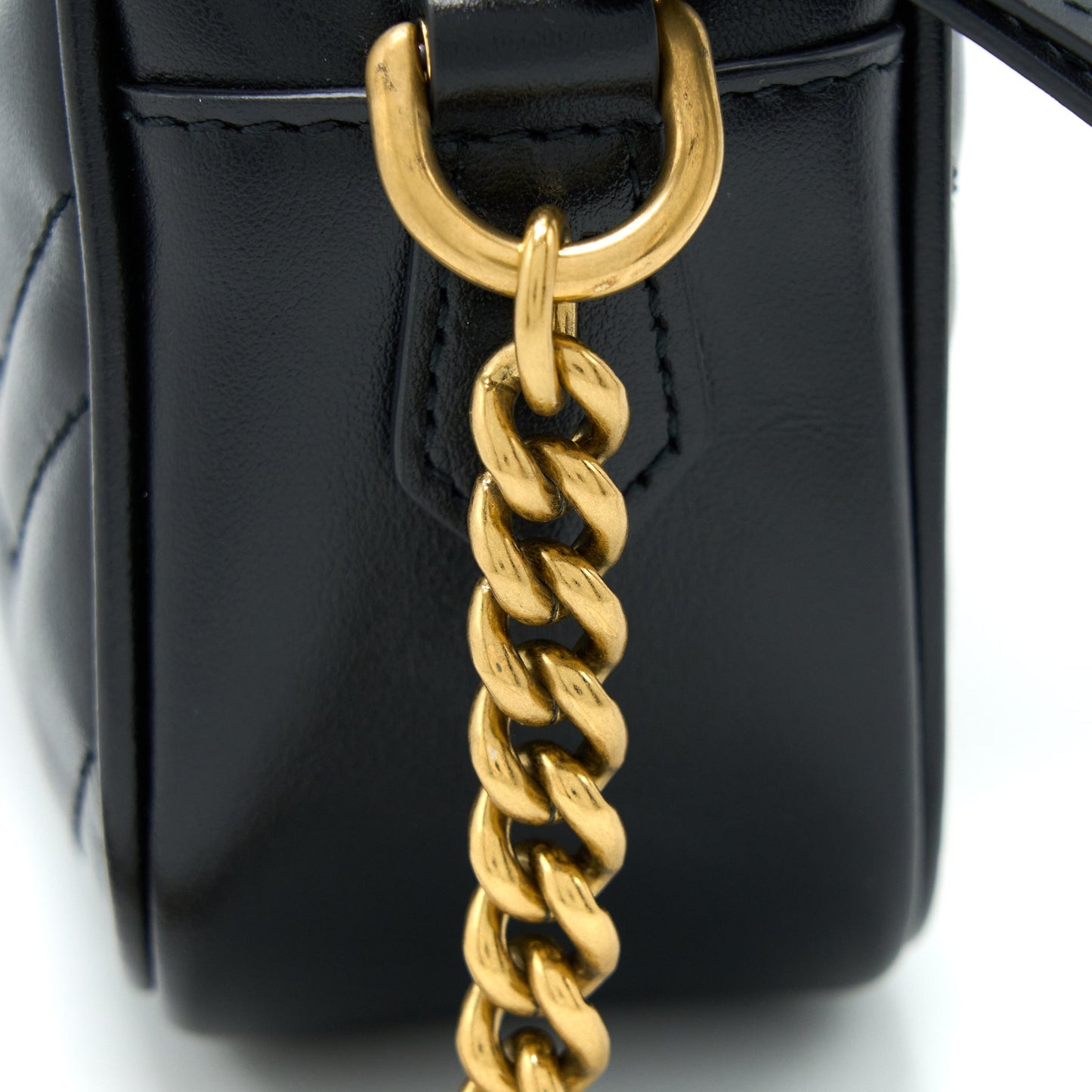 Gucci GG Mini Marmont Matelass? Bag Black