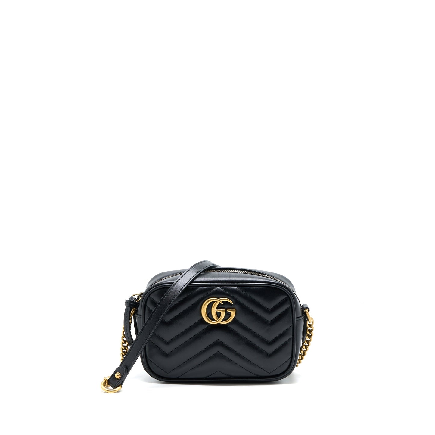 Gucci GG Mini Marmont Matelass? Bag Black
