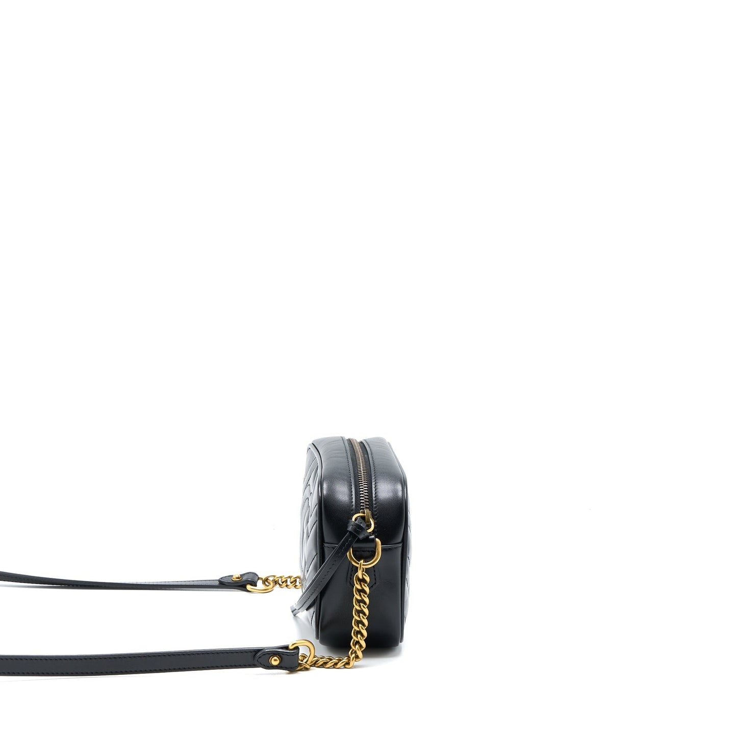 Gucci GG Mini Marmont Matelass? Bag Black