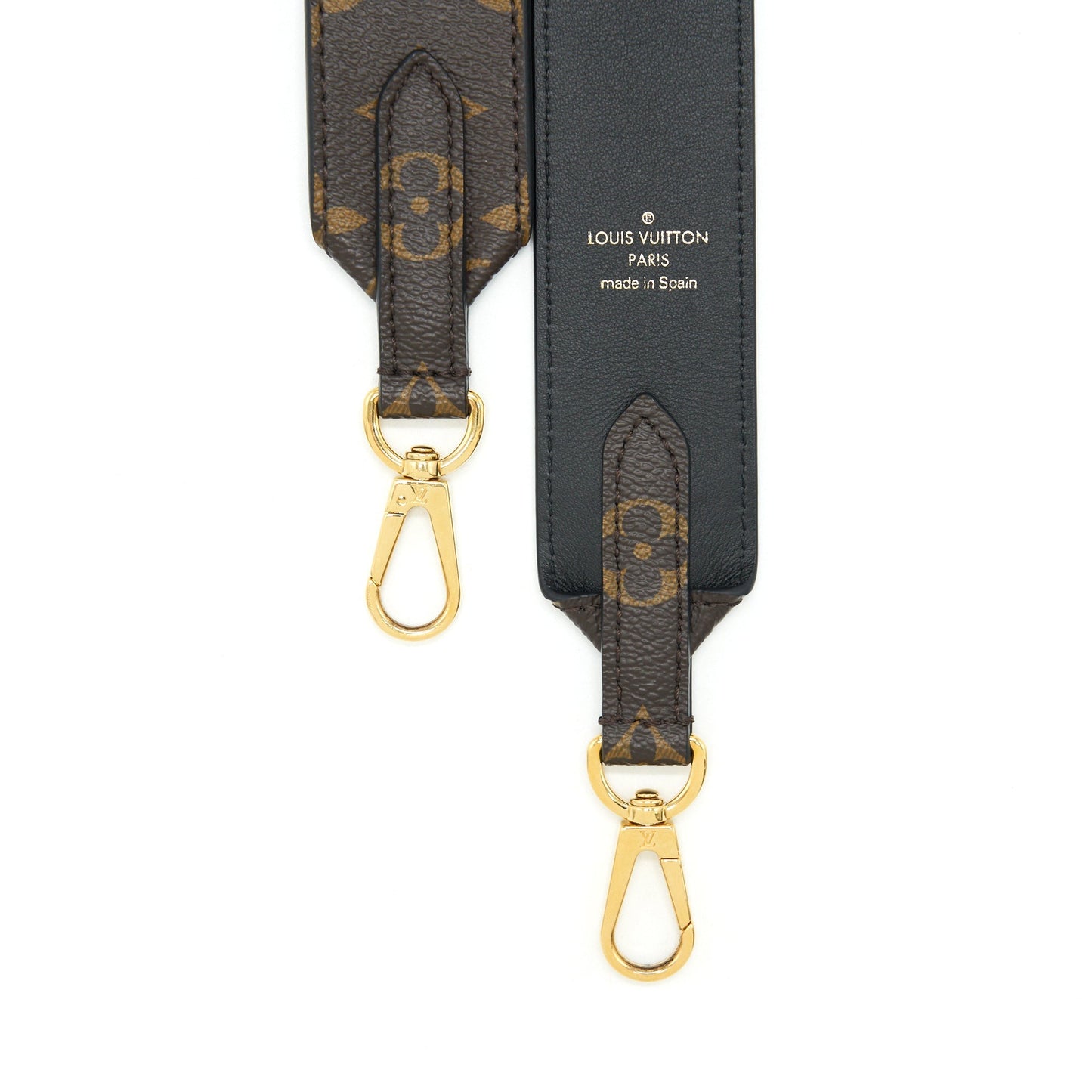 LOUIS VUITTON BANDOULIERE MONOGRAM CANVAS IN BLACK