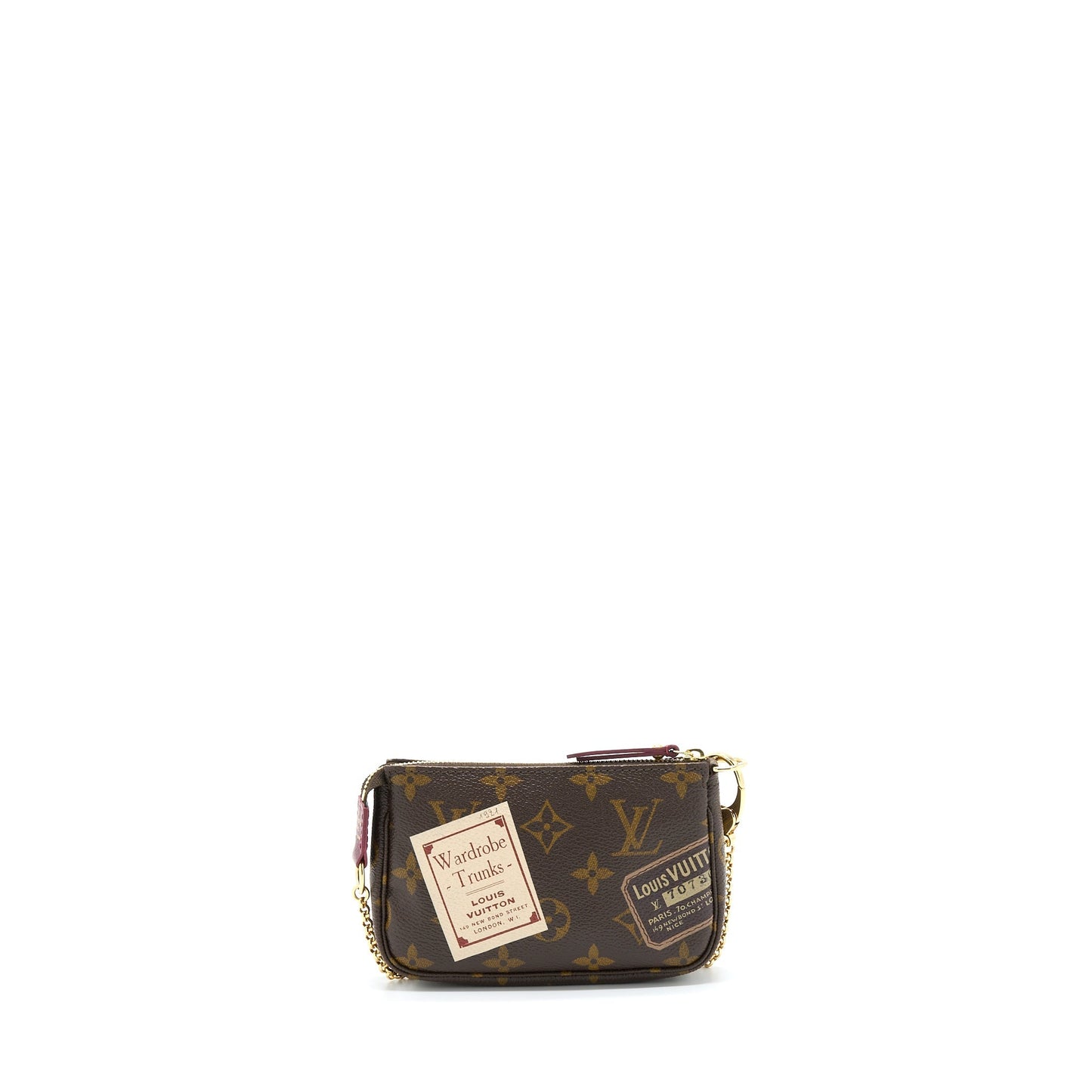 Louis Vuitton Mini Pochette Limited Edition Monogram Canvas GHW